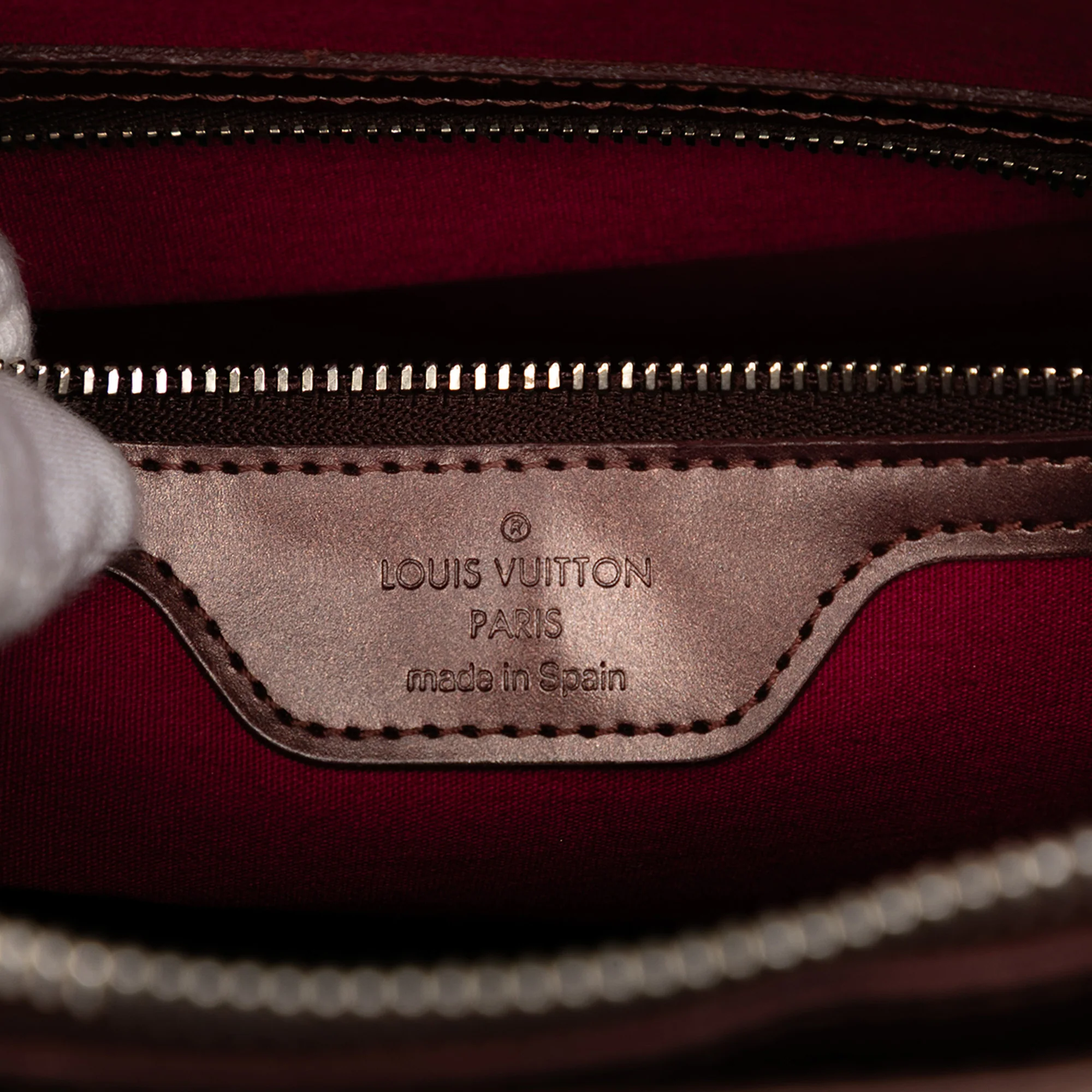 Mat Stockton Handbag Monogram Vernis - Image 5