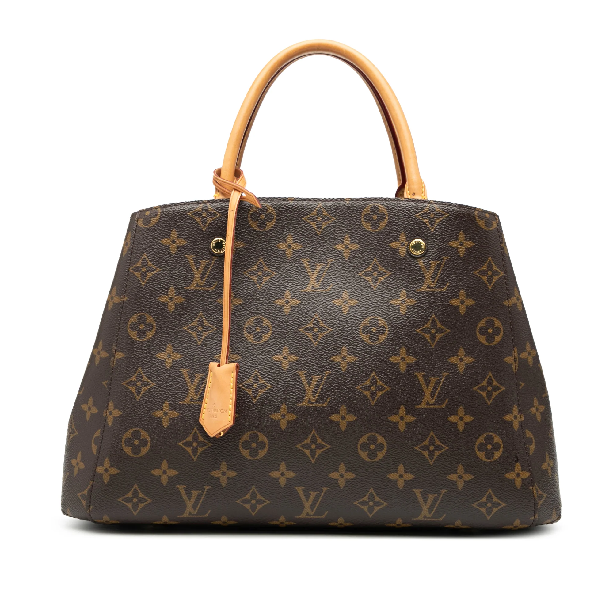 Montaigne Handbag Monogram Canvas MM