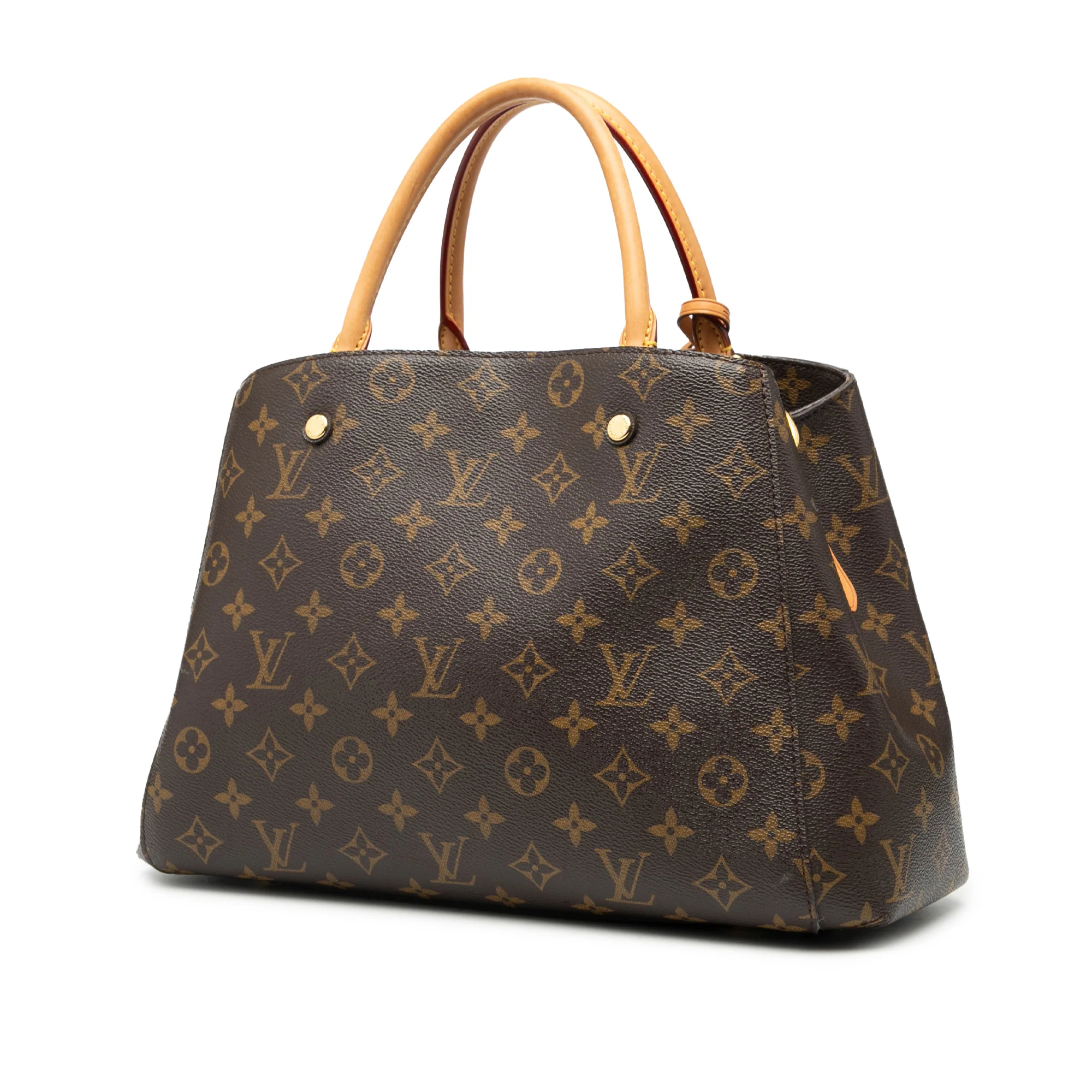 Montaigne Handbag Monogram Canvas MM - Image 2