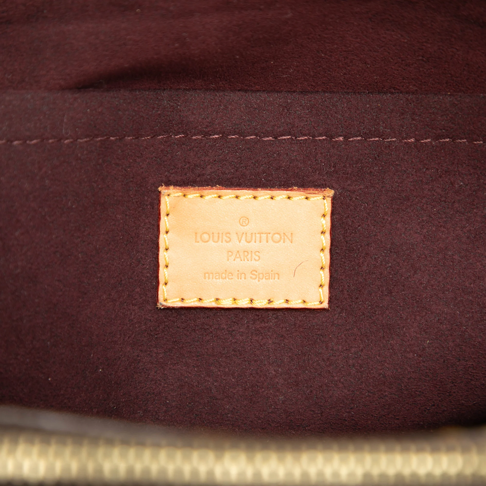 Montaigne Handbag Monogram Canvas MM - Image 5
