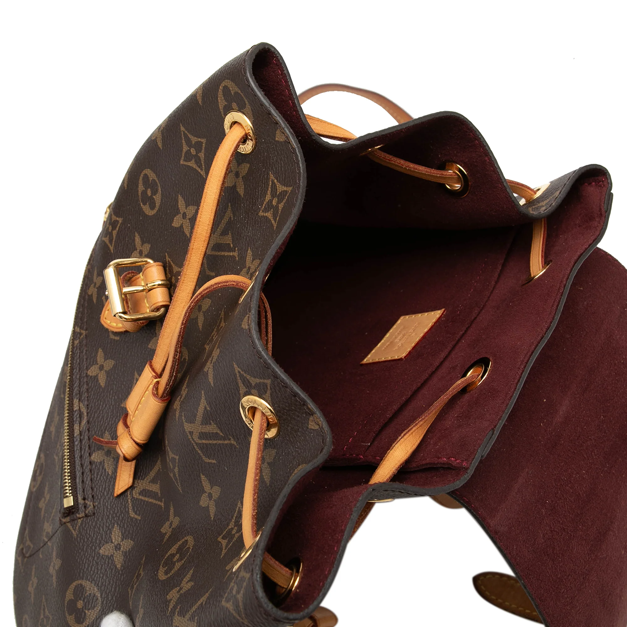 Montsouris Backpack Monogram Canvas - Image 5