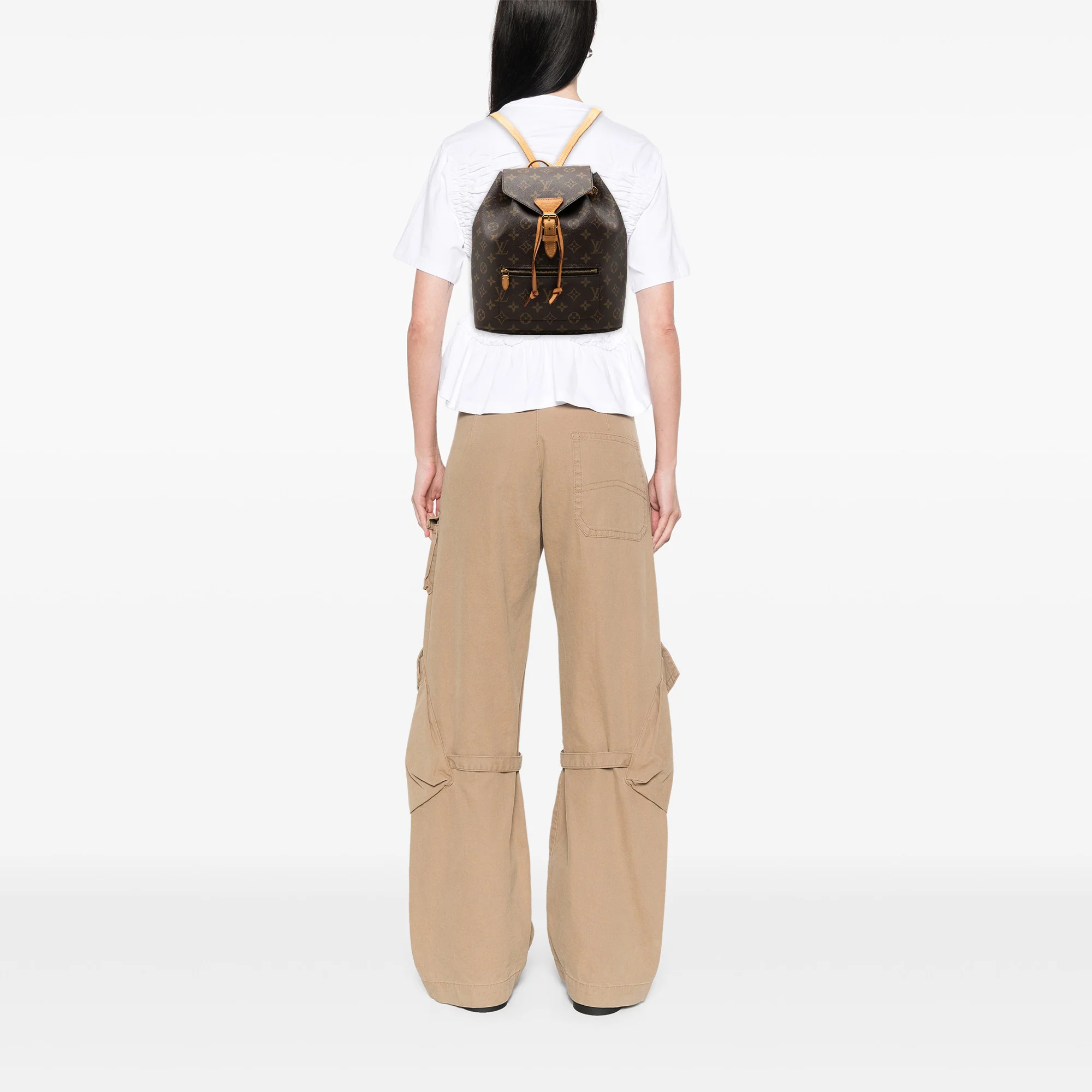 Montsouris Backpack Monogram Canvas - Image 8