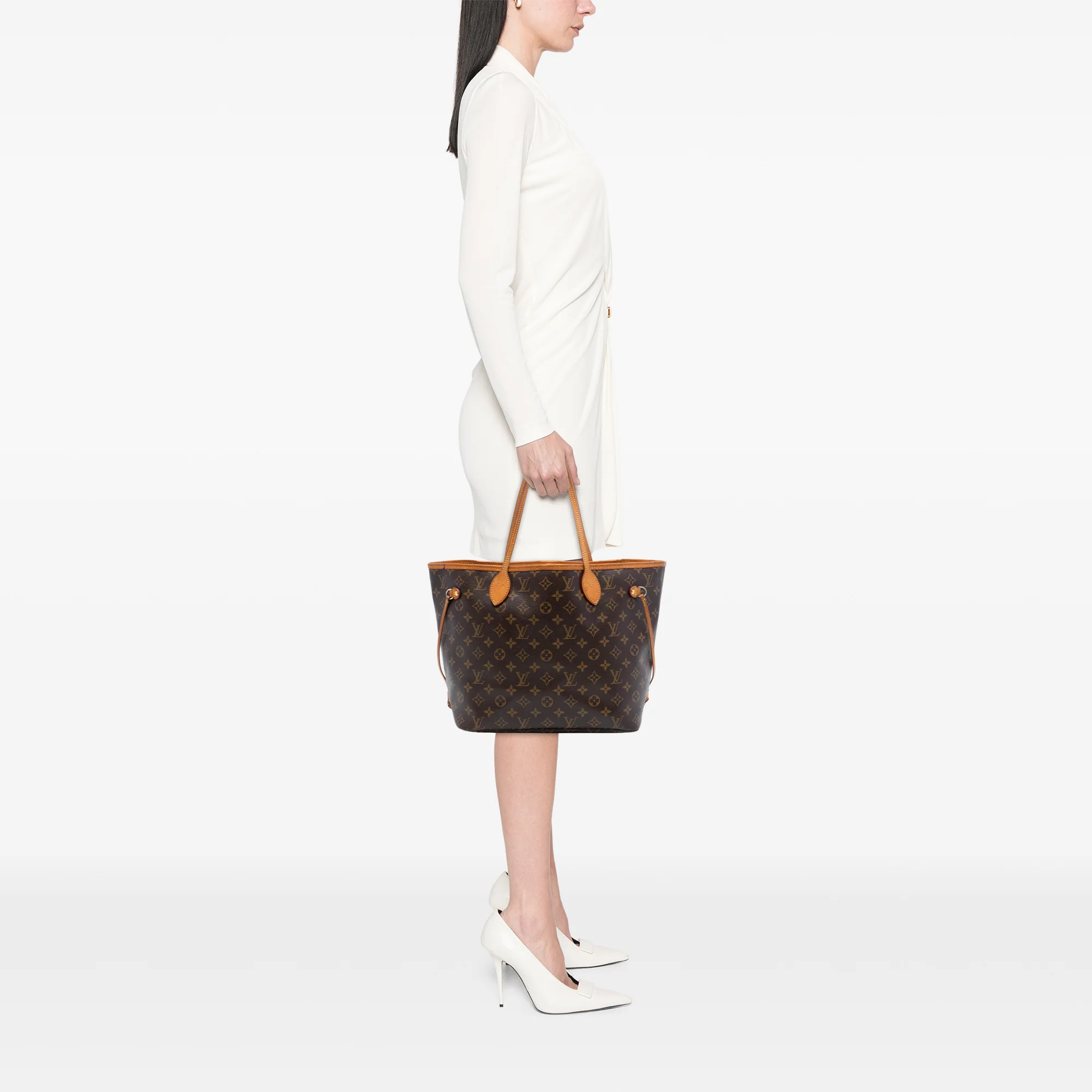 Neverfull NM Tote Monogram Canvas MM - Image 7
