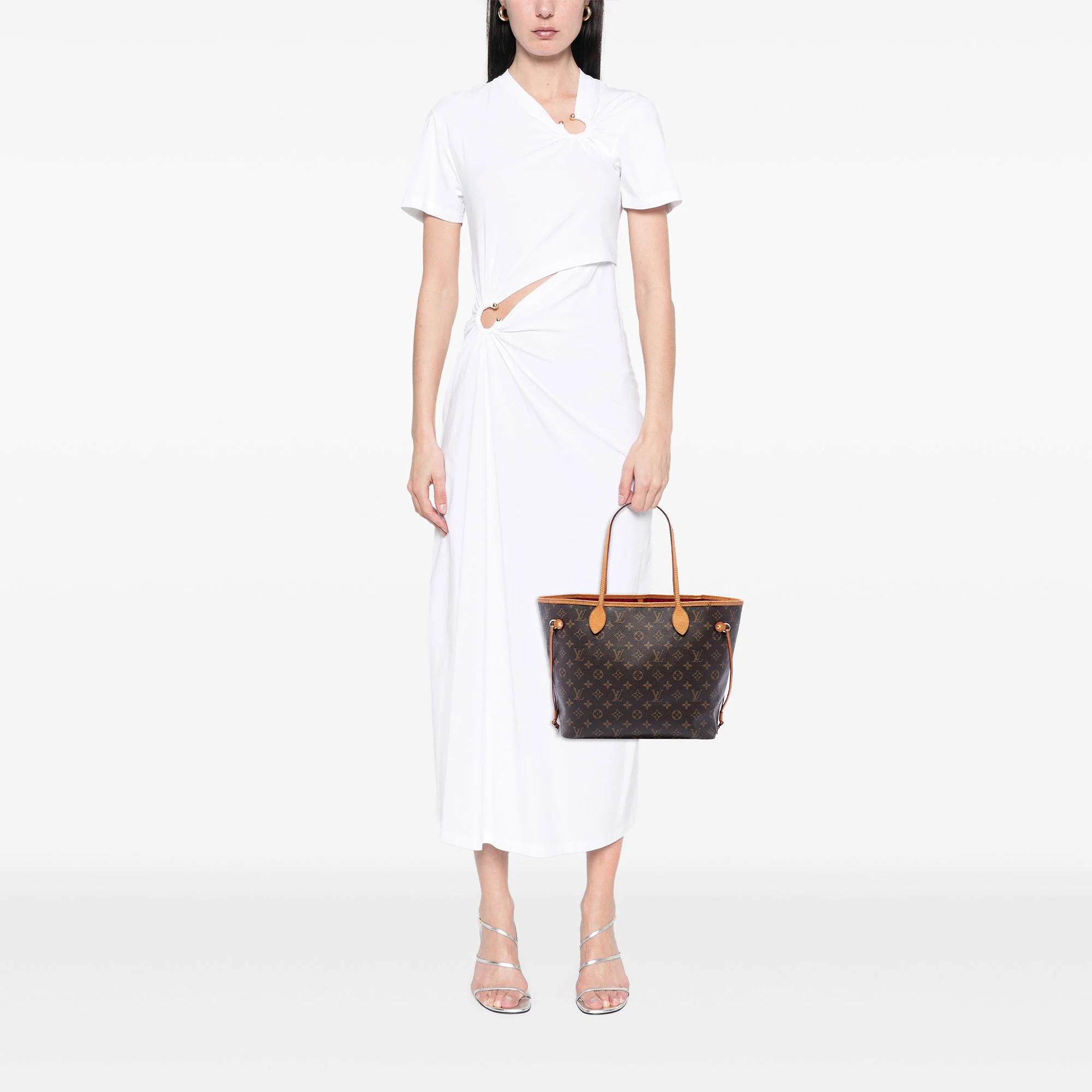 Neverfull NM Tote Monogram Canvas MM - Image 6