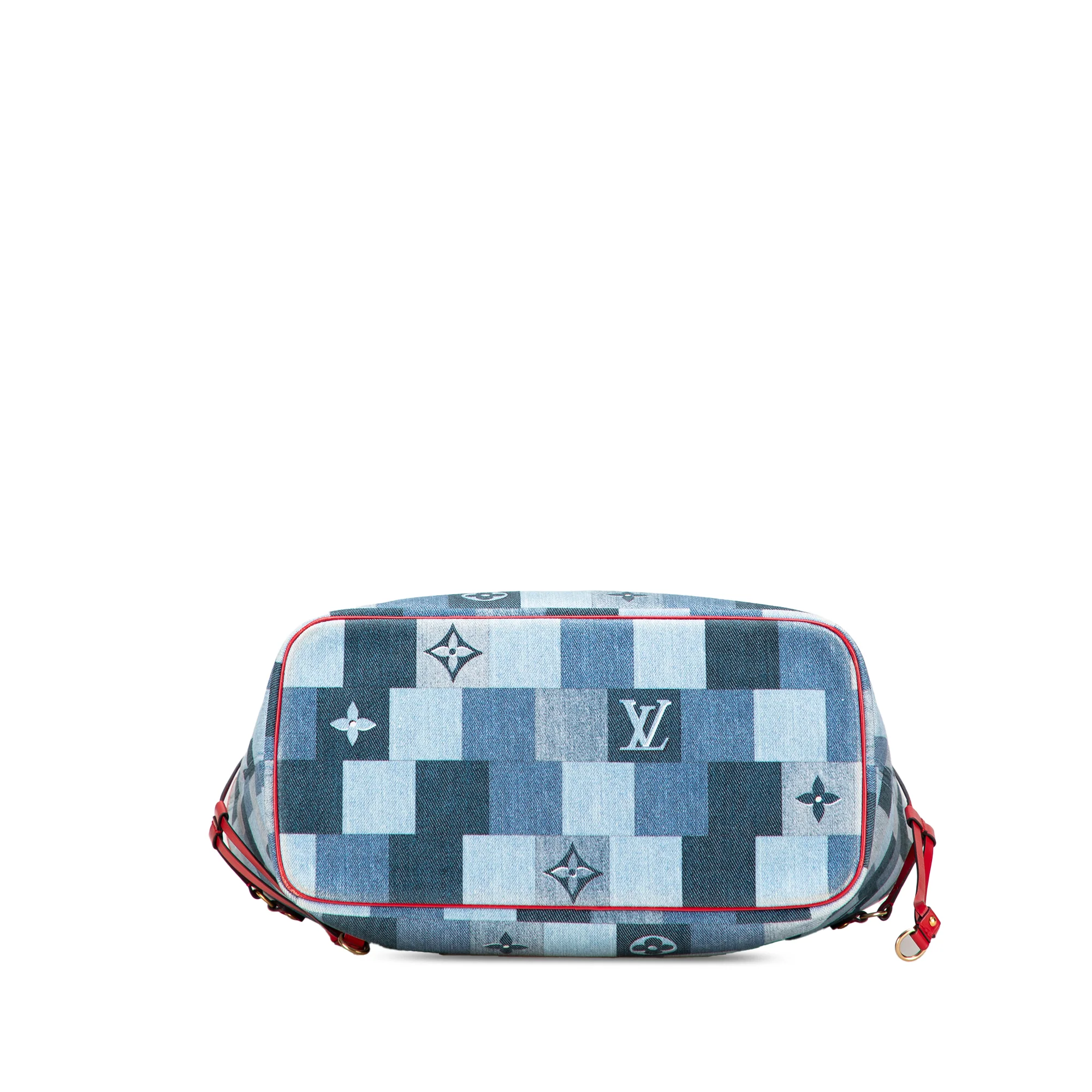 Neverfull Tote Damier and Monogram Patchwork Denim MM - Image 3