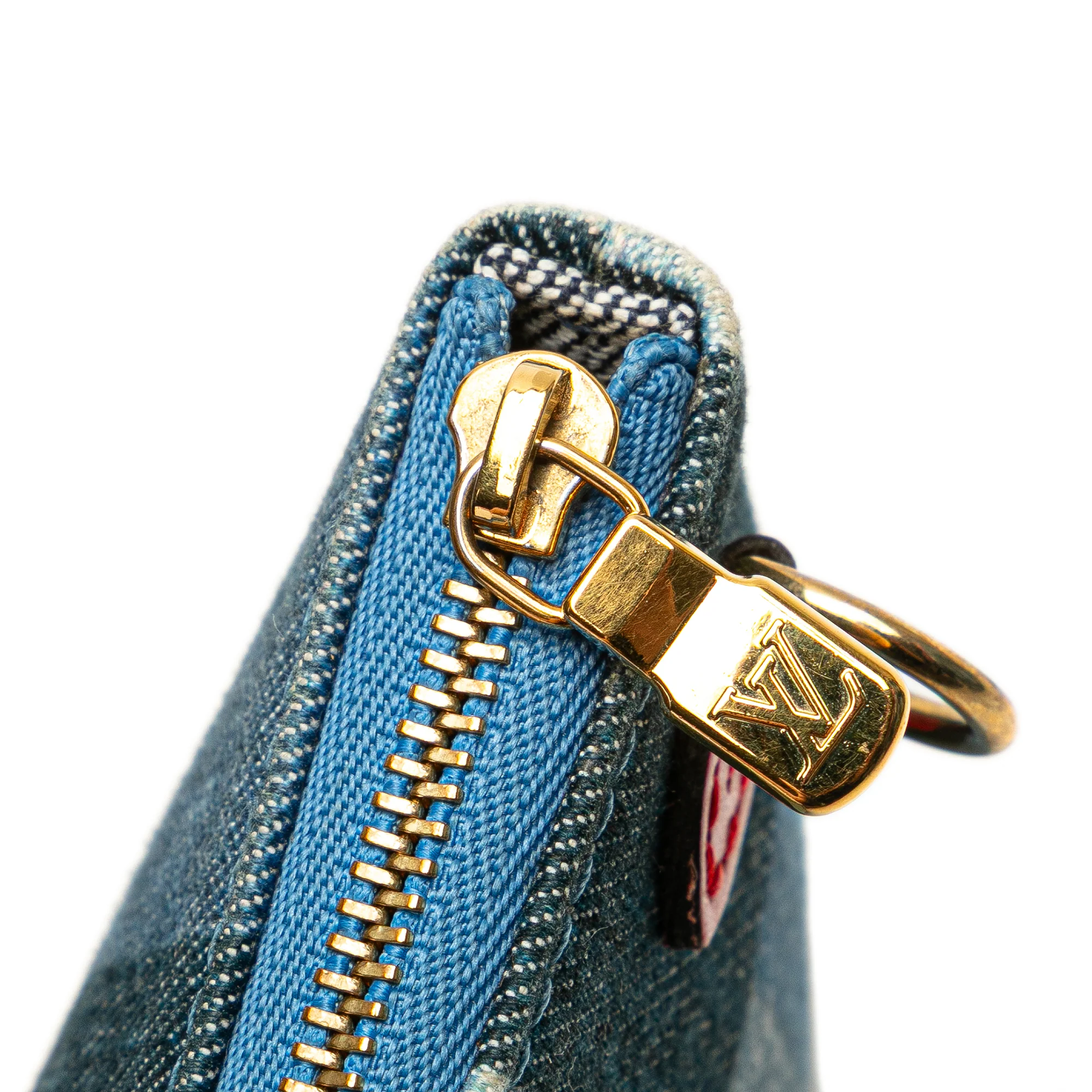 Neverfull Tote Damier and Monogram Patchwork Denim MM - Image 9