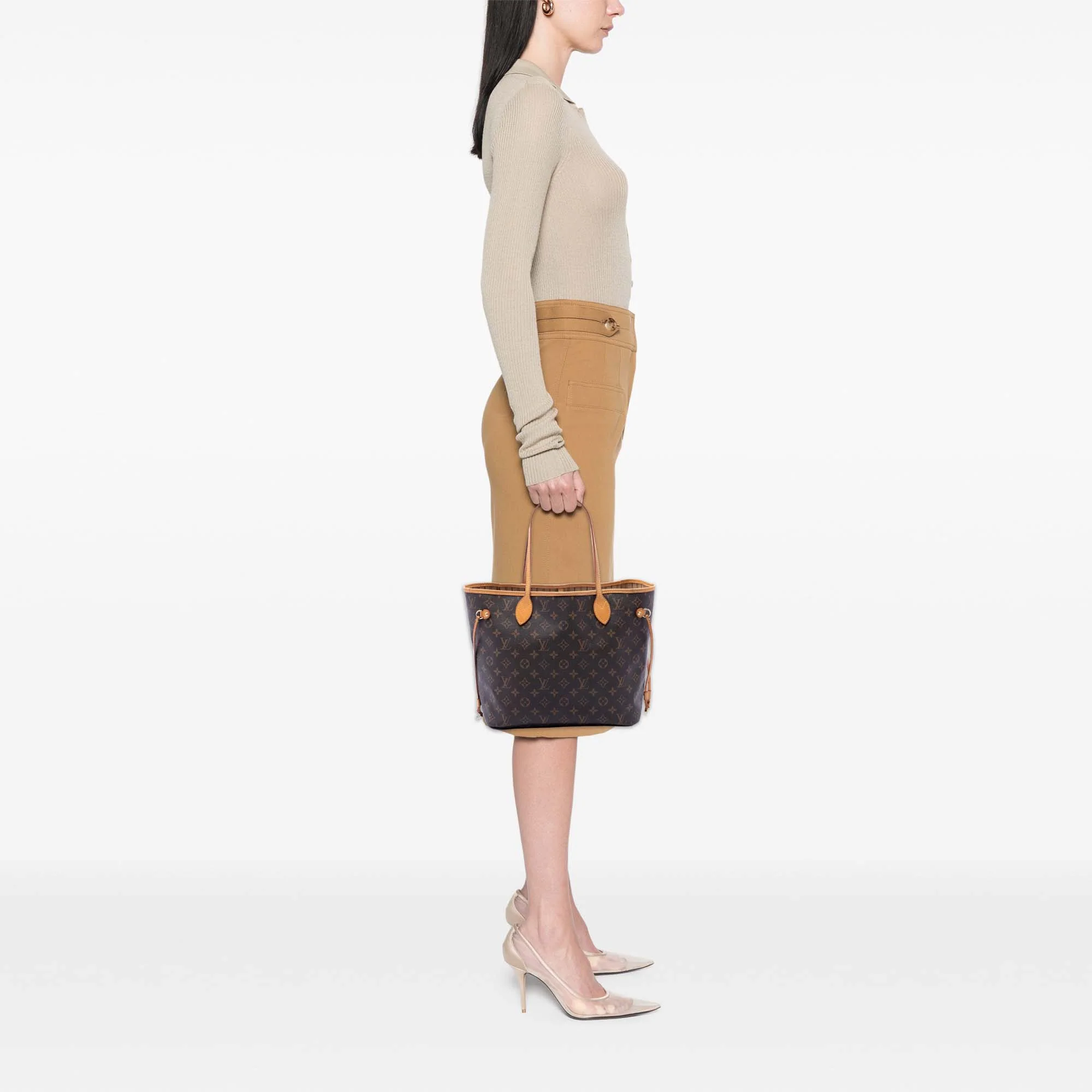 Neverfull Tote Monogram Canvas MM - Image 6