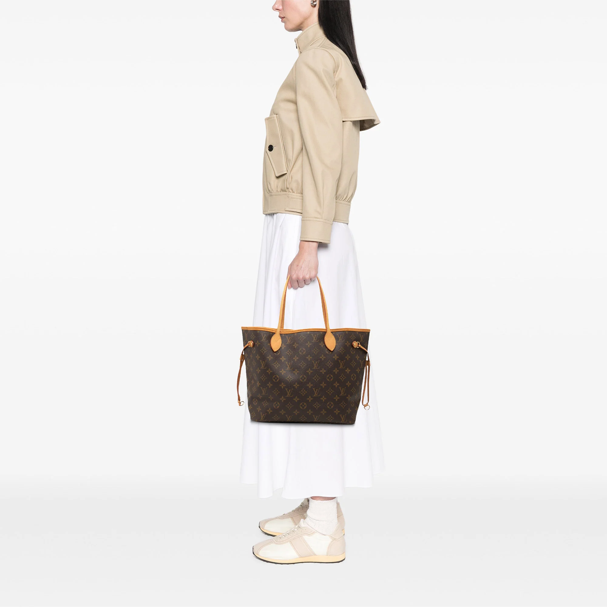 Neverfull Tote Monogram Canvas MM - Image 7