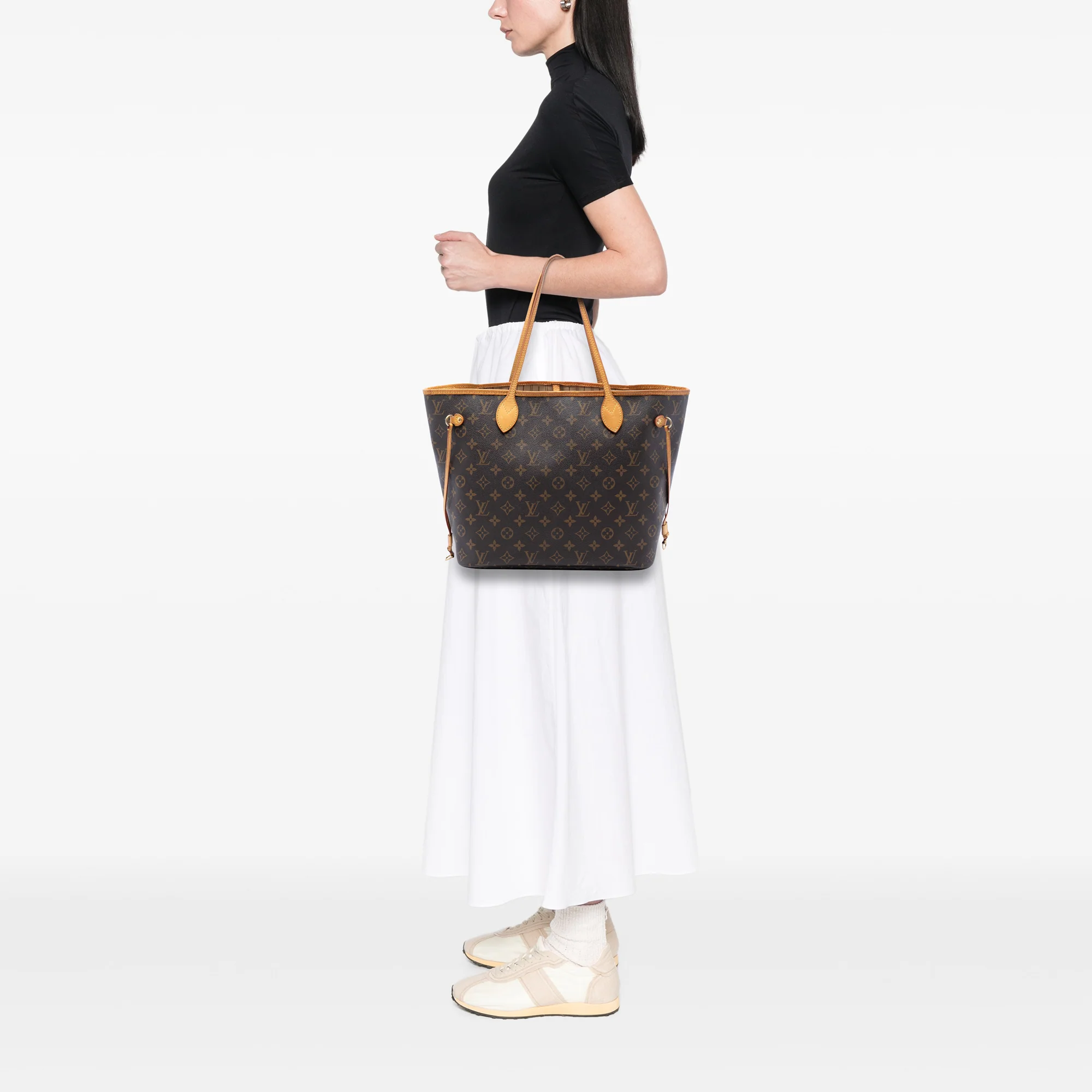 Neverfull Tote Monogram Canvas MM - Image 6