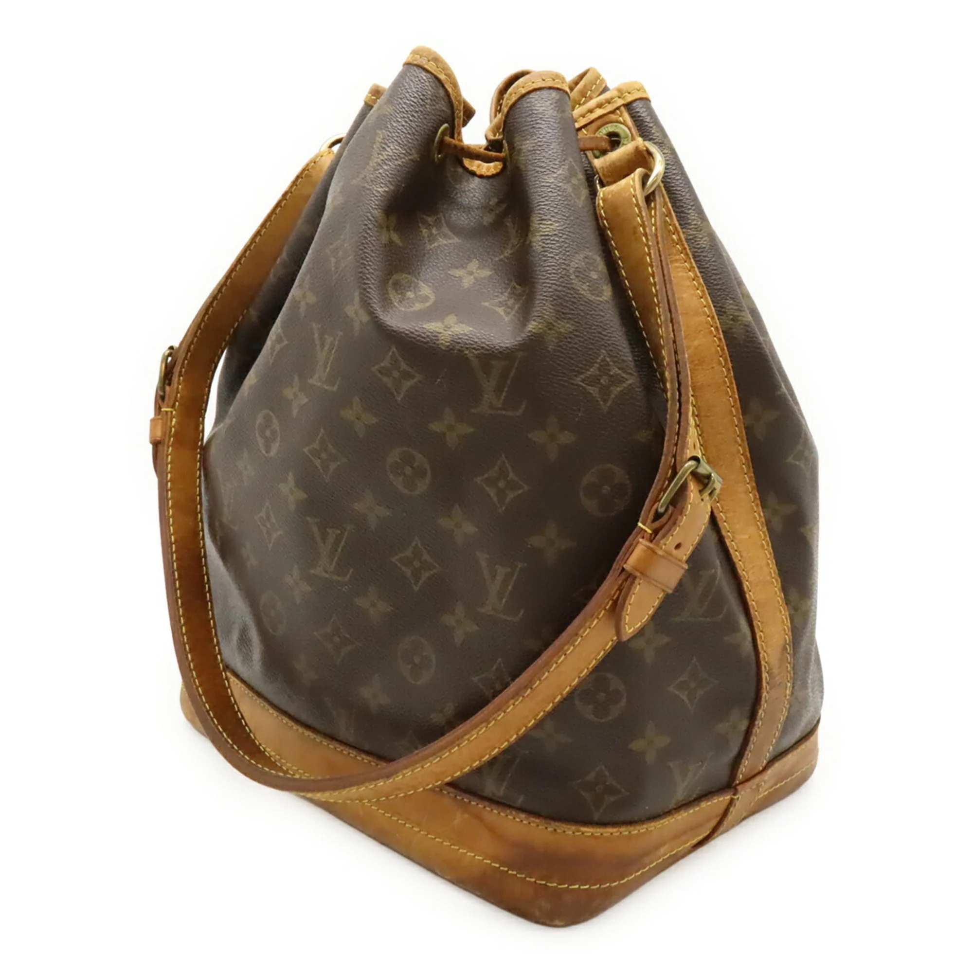 Noe Handbag Monogram Canvas Large - Image 3