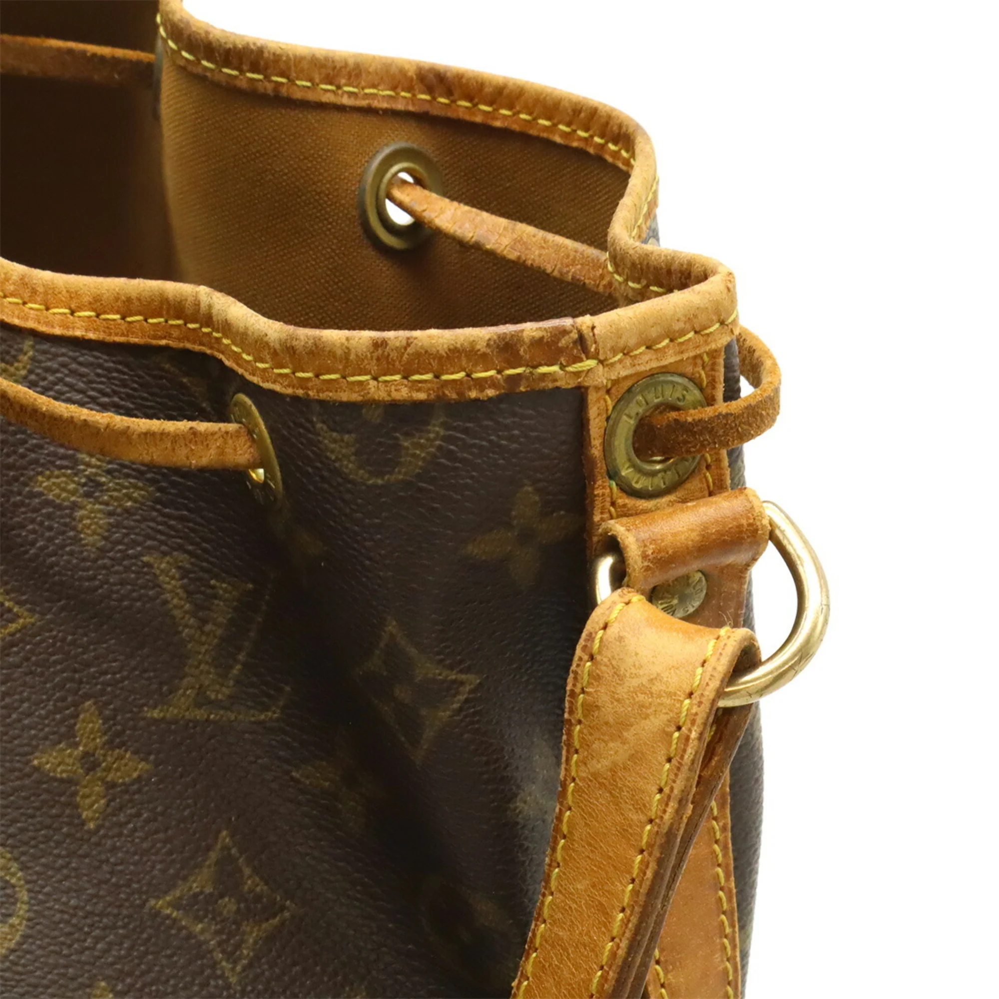 Noe Handbag Monogram Canvas Large - Image 7