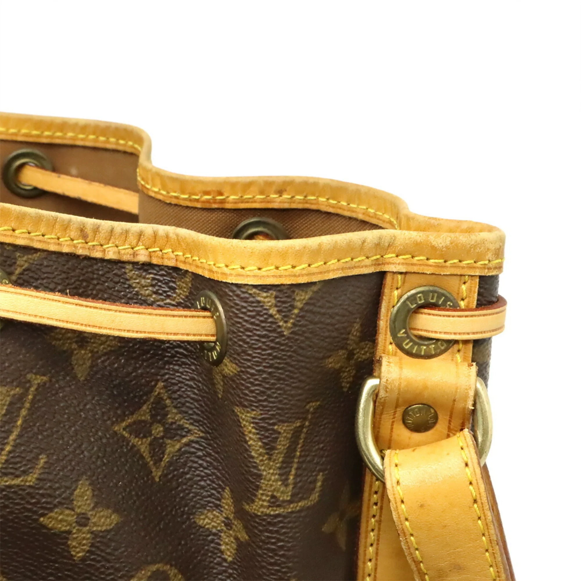 Noe Handbag Monogram Canvas Large - Image 6