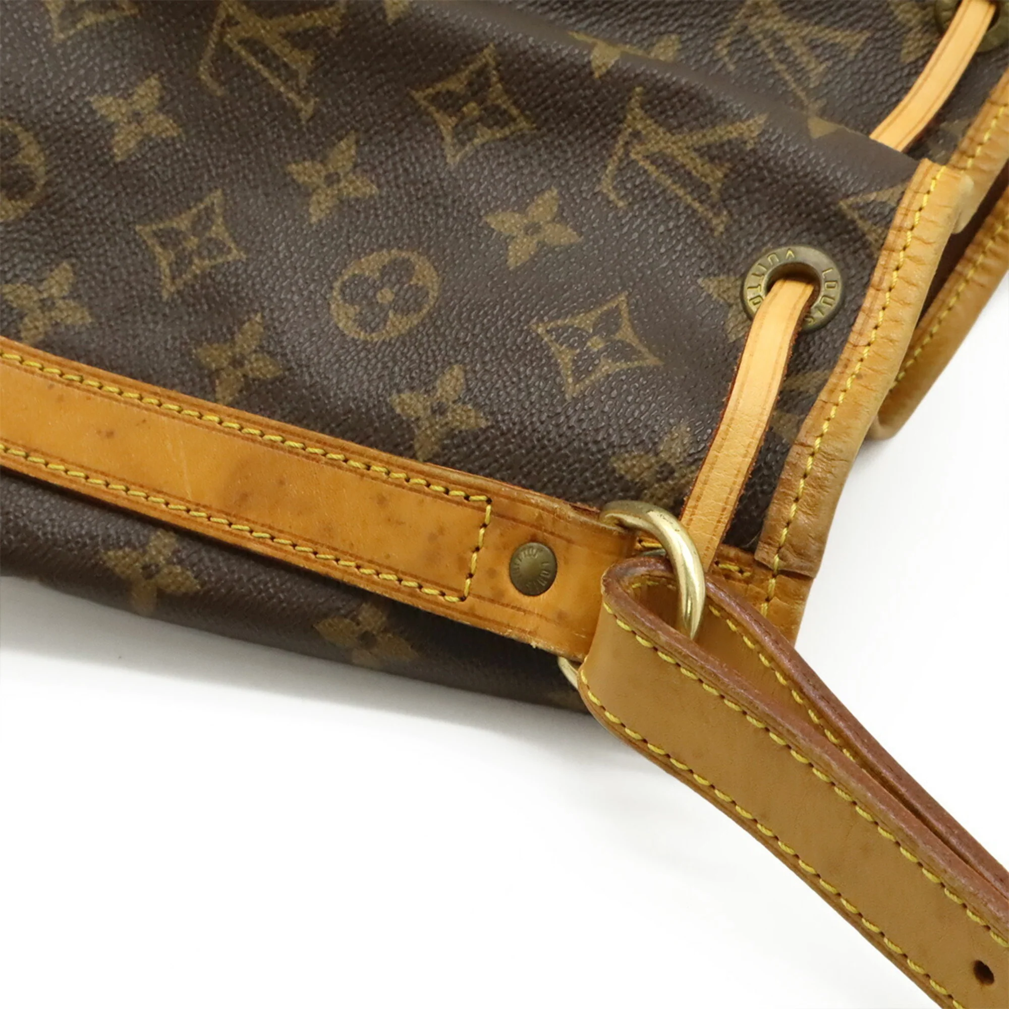 Noe Handbag Monogram Canvas Large - Image 8
