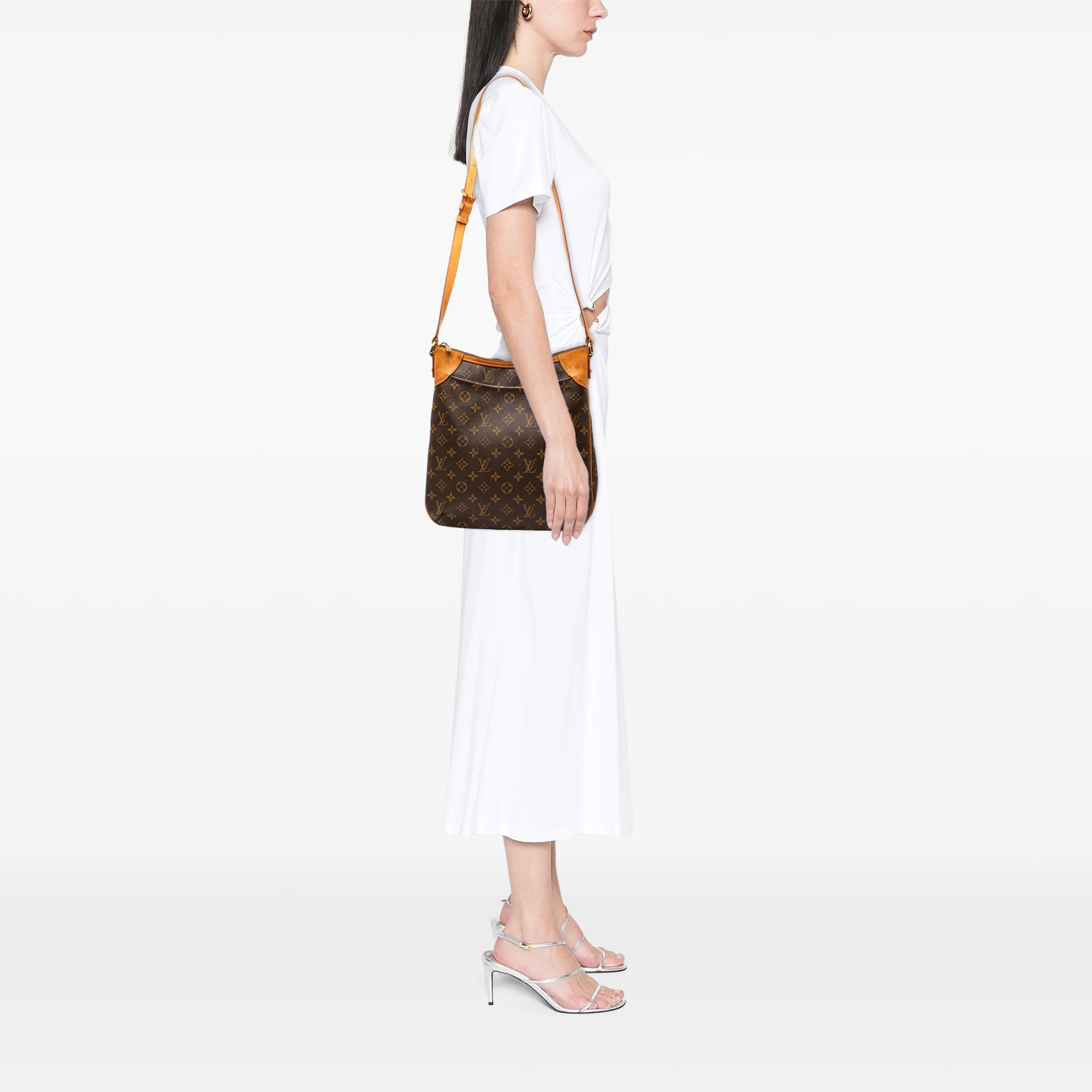 Odeon Handbag Monogram Canvas MM - Image 7
