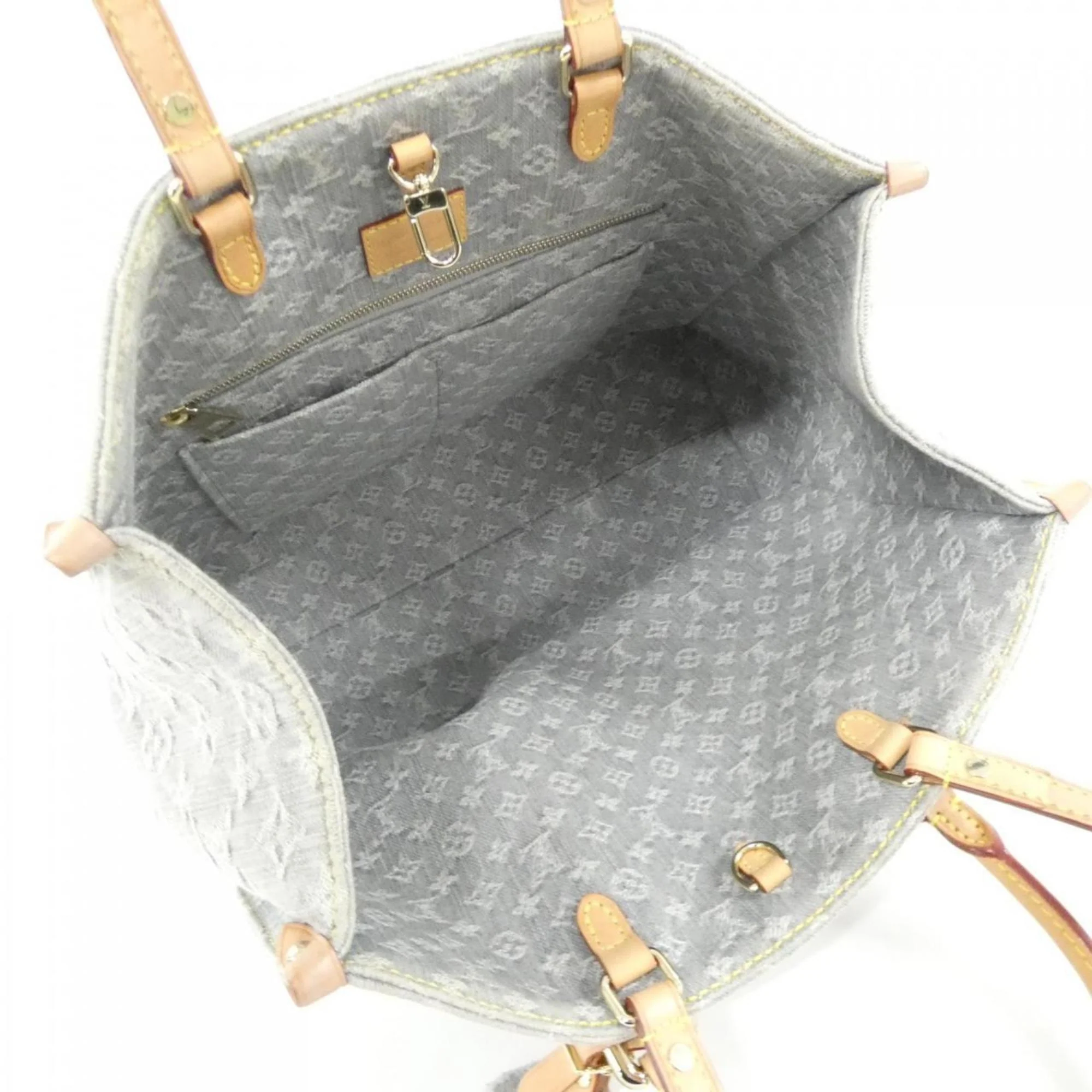 OnTheGo Tote Monogram Denim MM - Image 9
