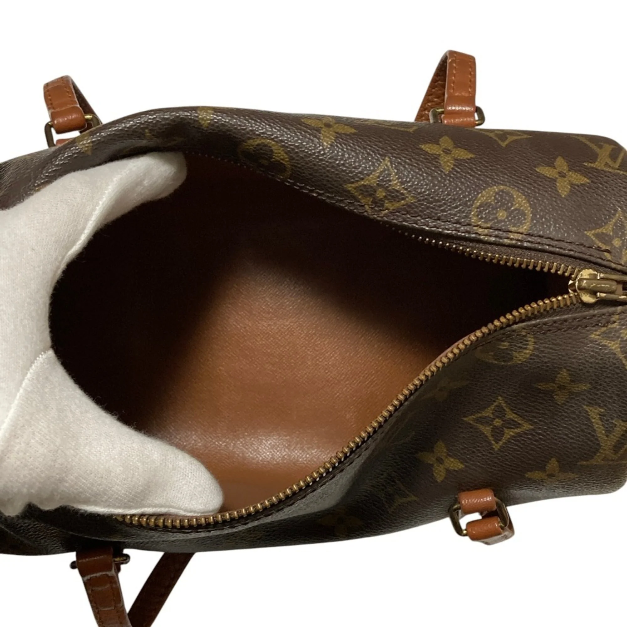 Papillon Handbag Monogram Canvas 26 - Image 6