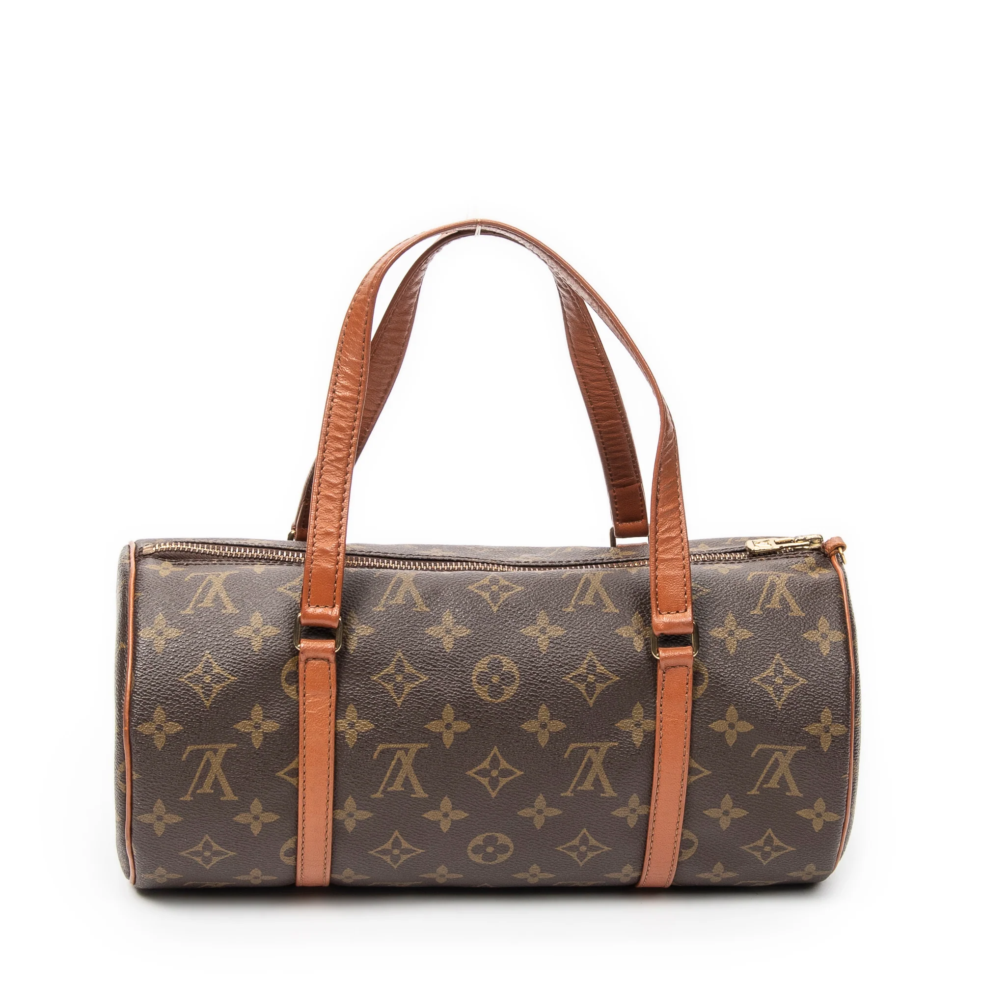 Papillon Handbag Monogram Canvas 30 - Image 5