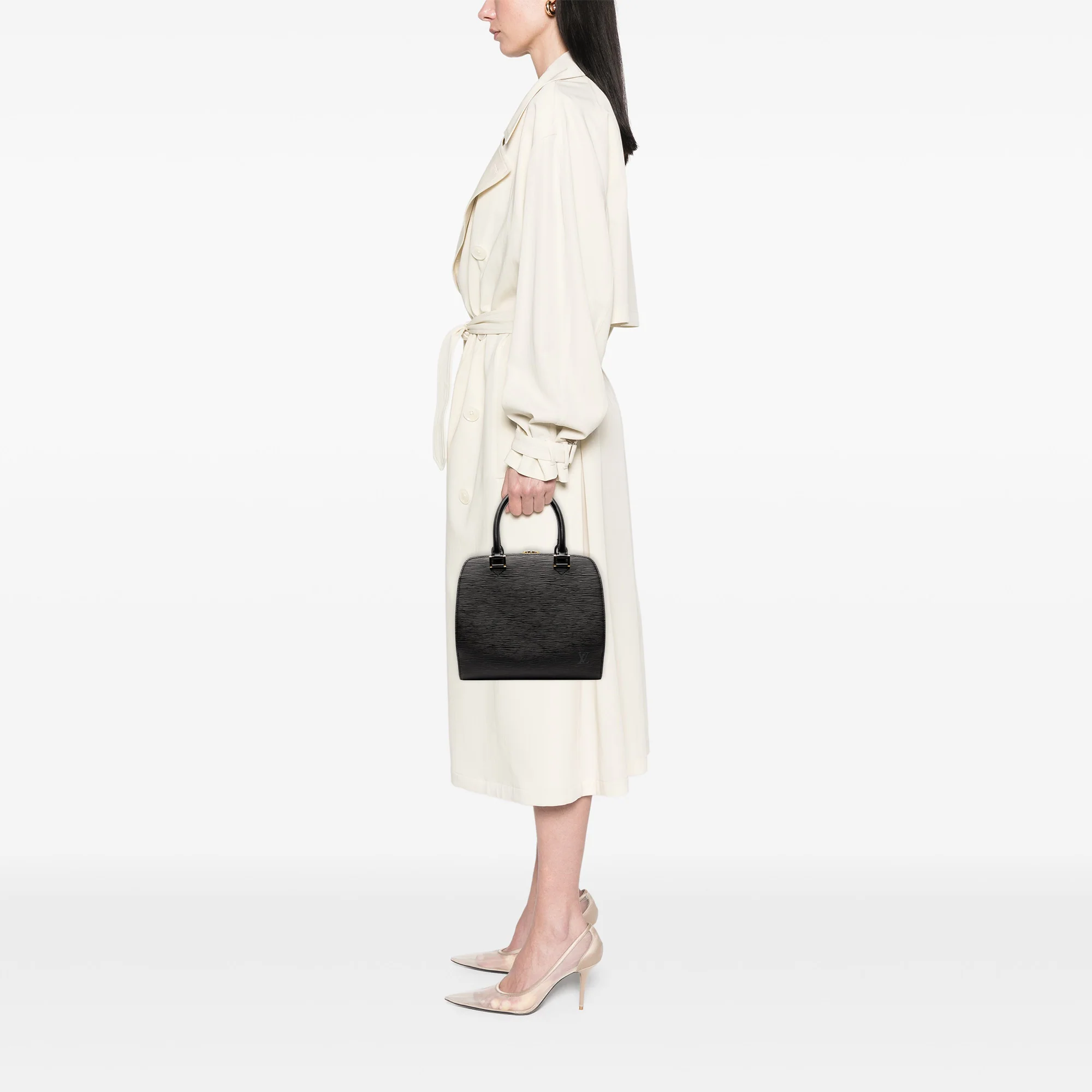 Pont Neuf Handbag Epi Leather PM - Image 8