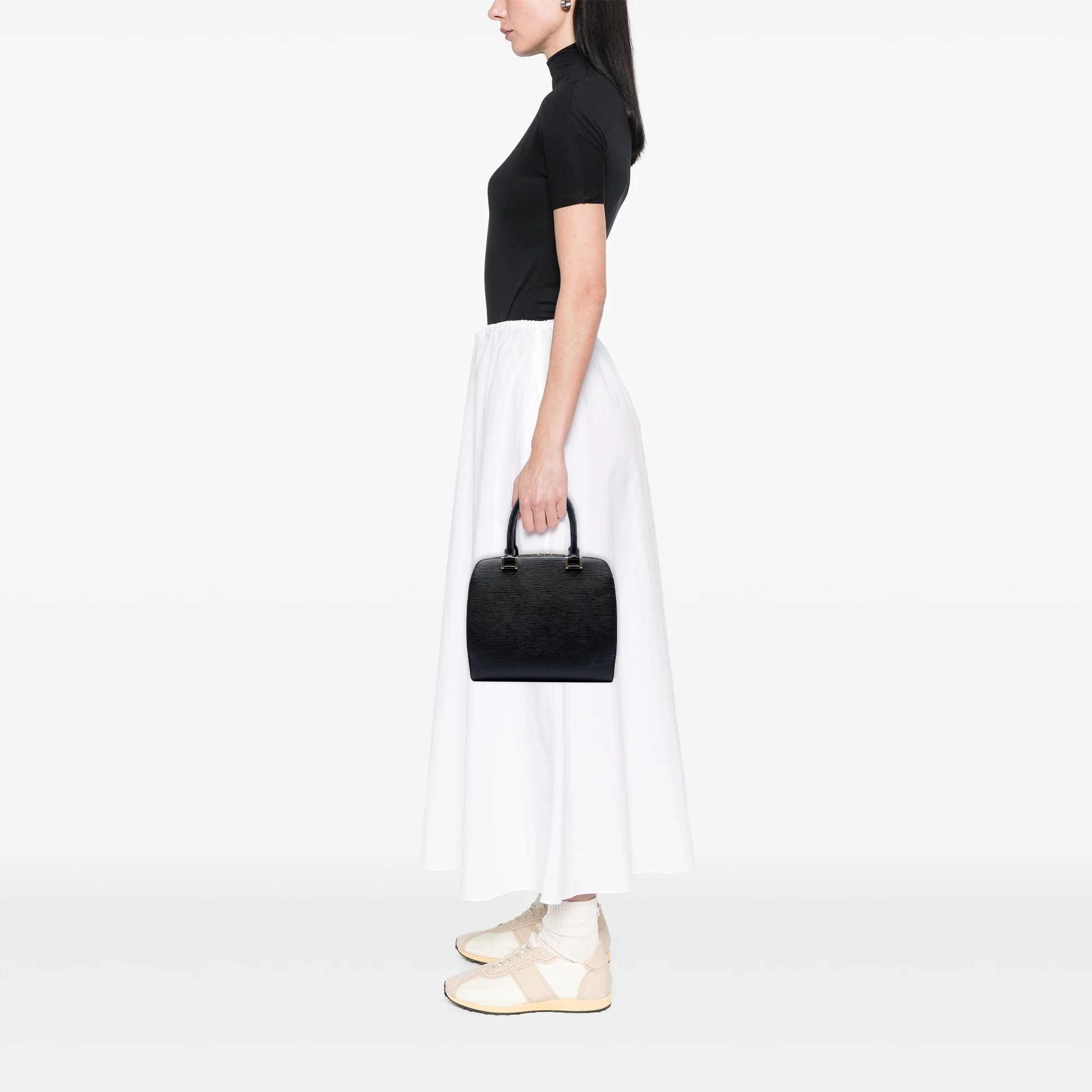 Pont Neuf Handbag Epi Leather PM - Image 7