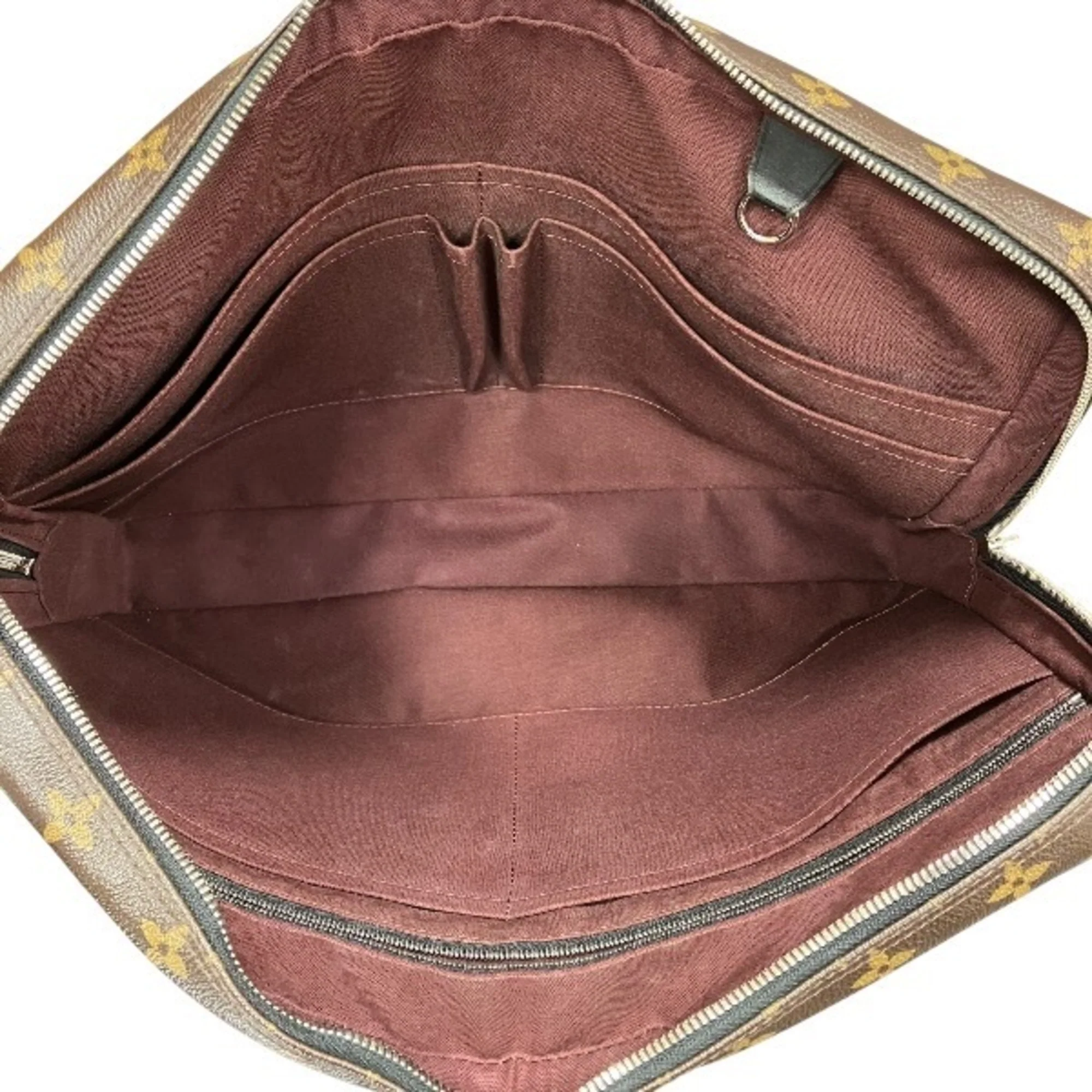 Porte-Documents Voyage Bag Macassar Monogram Canvas - Image 6