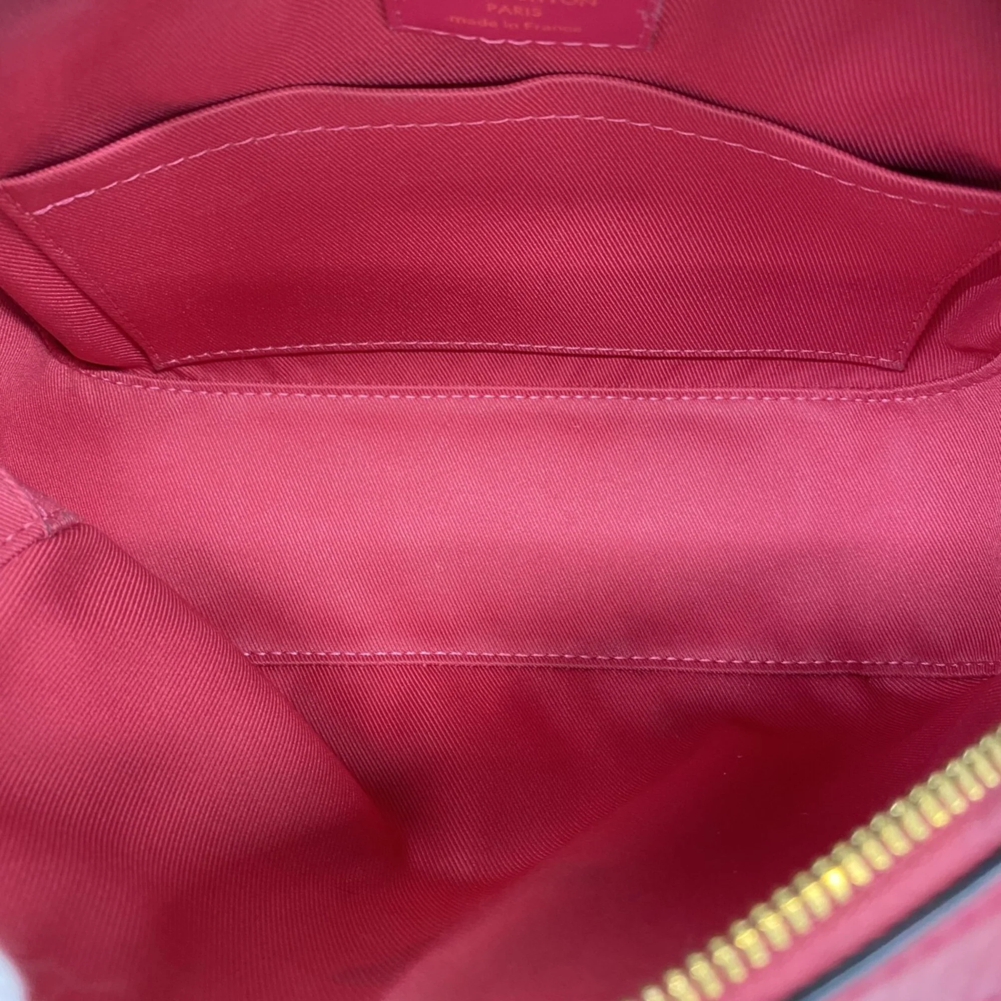 Saintonge Handbag Monogram Canvas with Leather - Image 4
