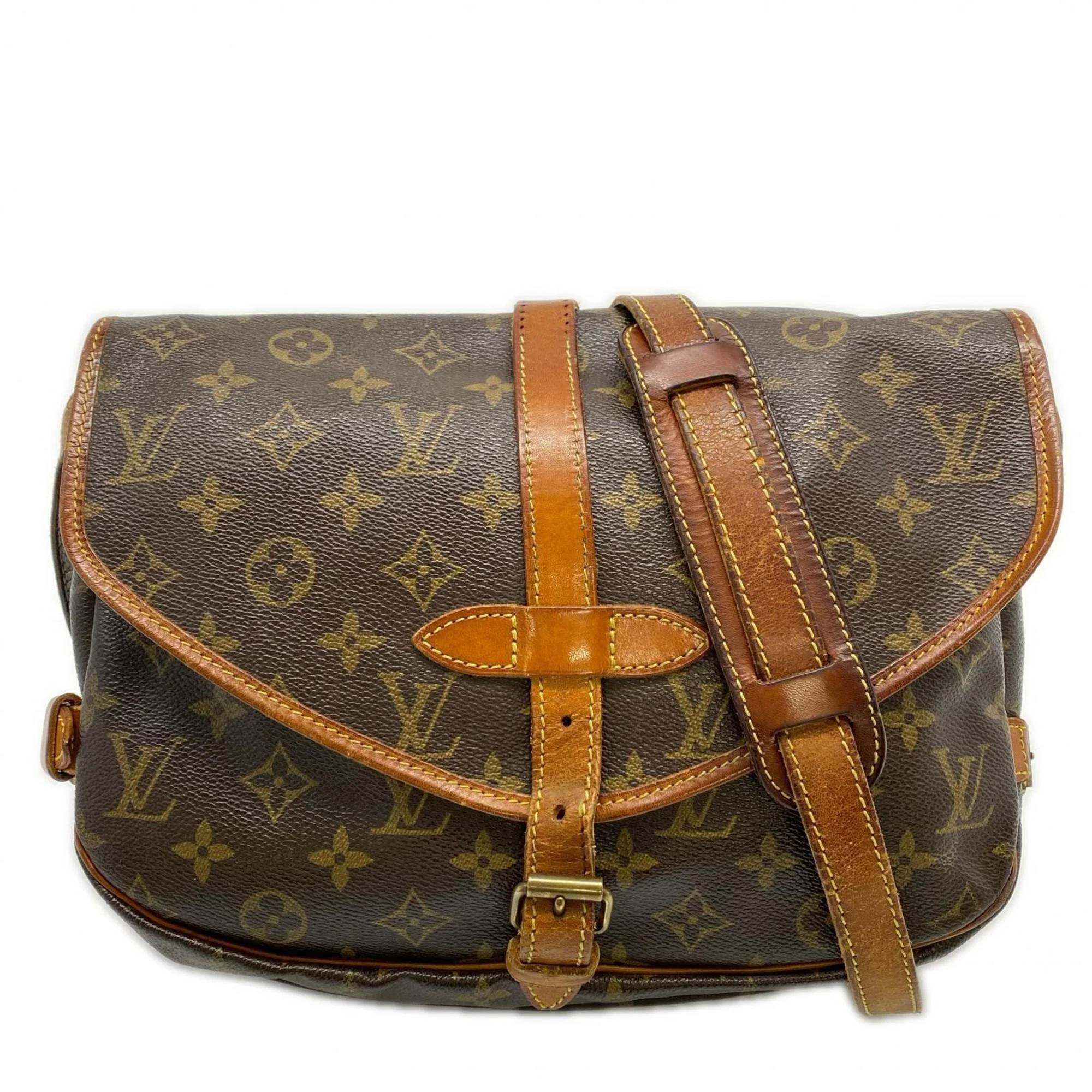 Saumur Handbag Monogram Canvas 30