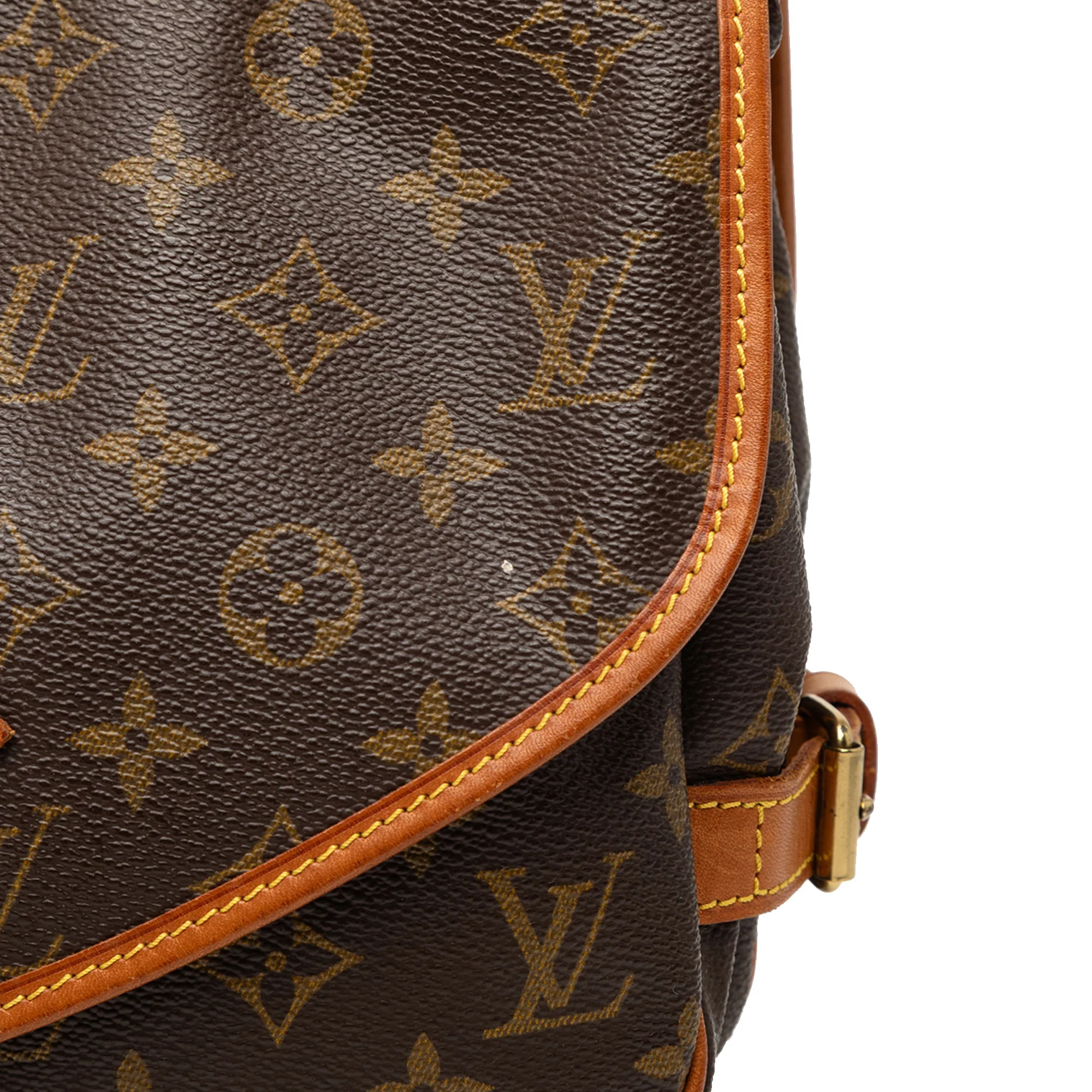 Saumur Handbag Monogram Canvas 30 - Image 7