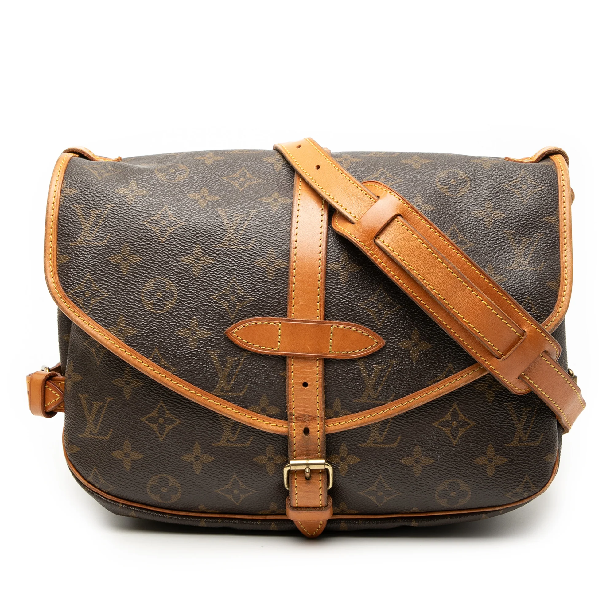 Saumur Handbag Monogram Canvas 30