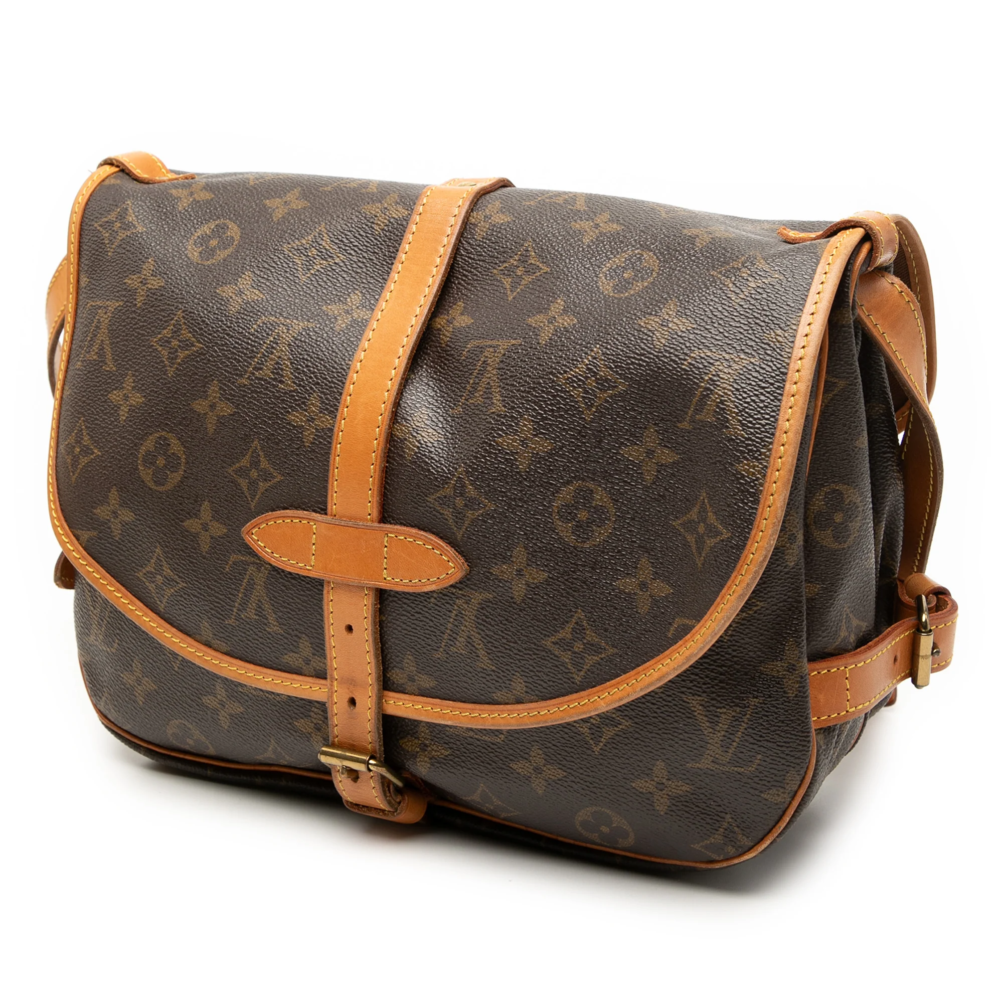 Saumur Handbag Monogram Canvas 30 - Image 2