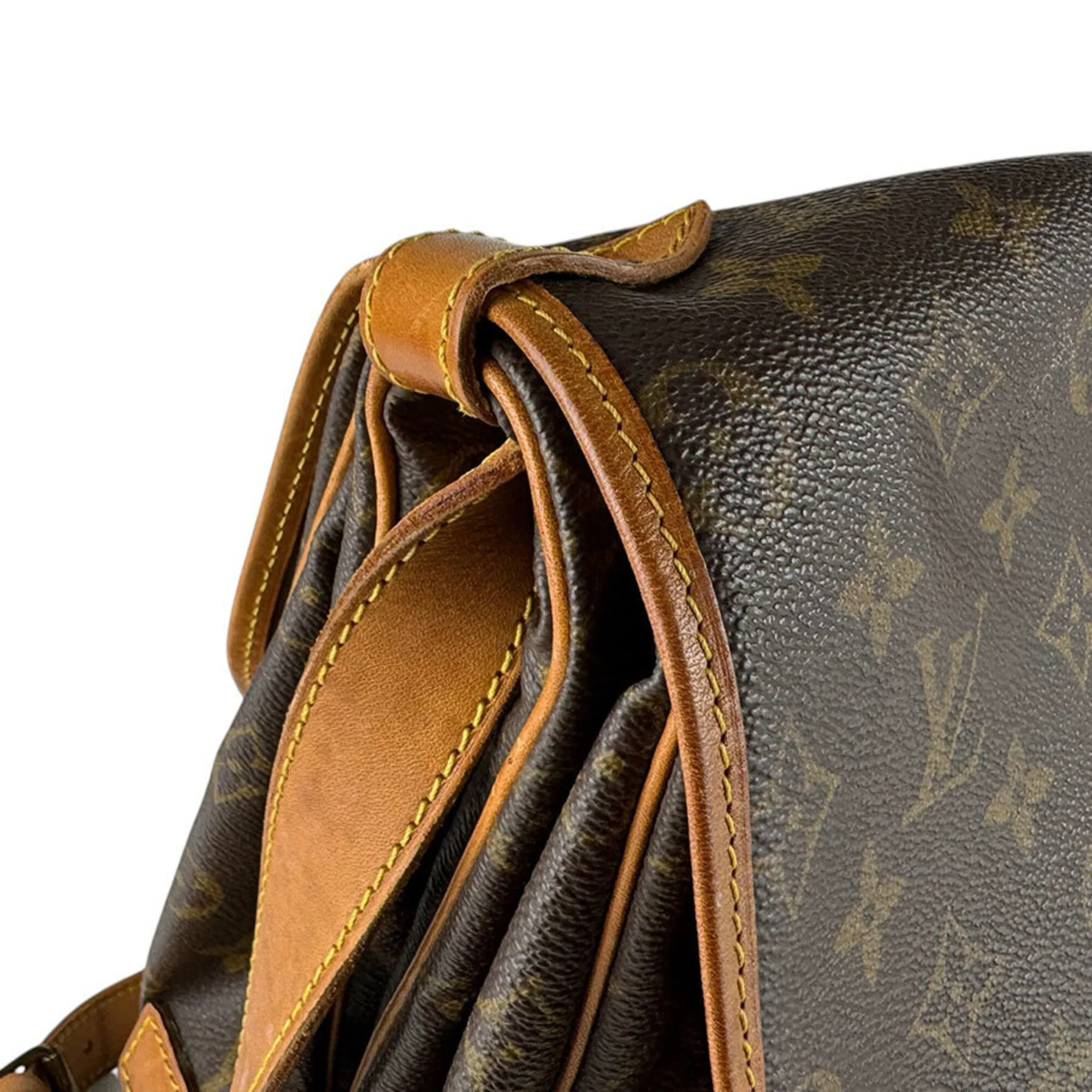 Saumur Handbag Monogram Canvas 35 - Image 7