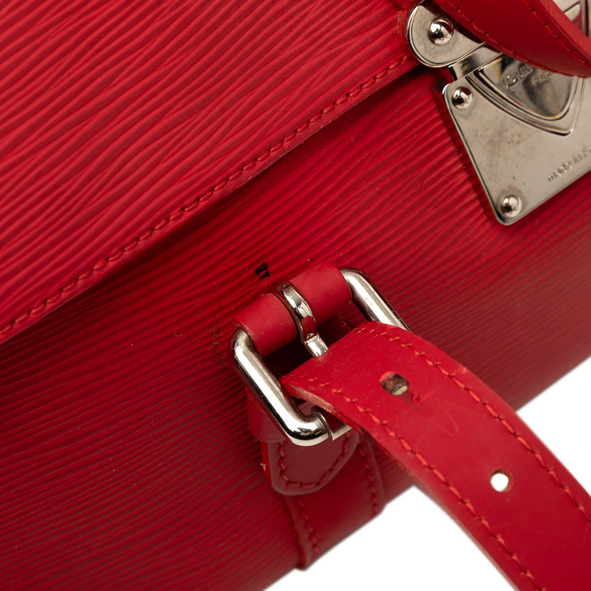 Segur Handbag Epi Leather MM - Image 8