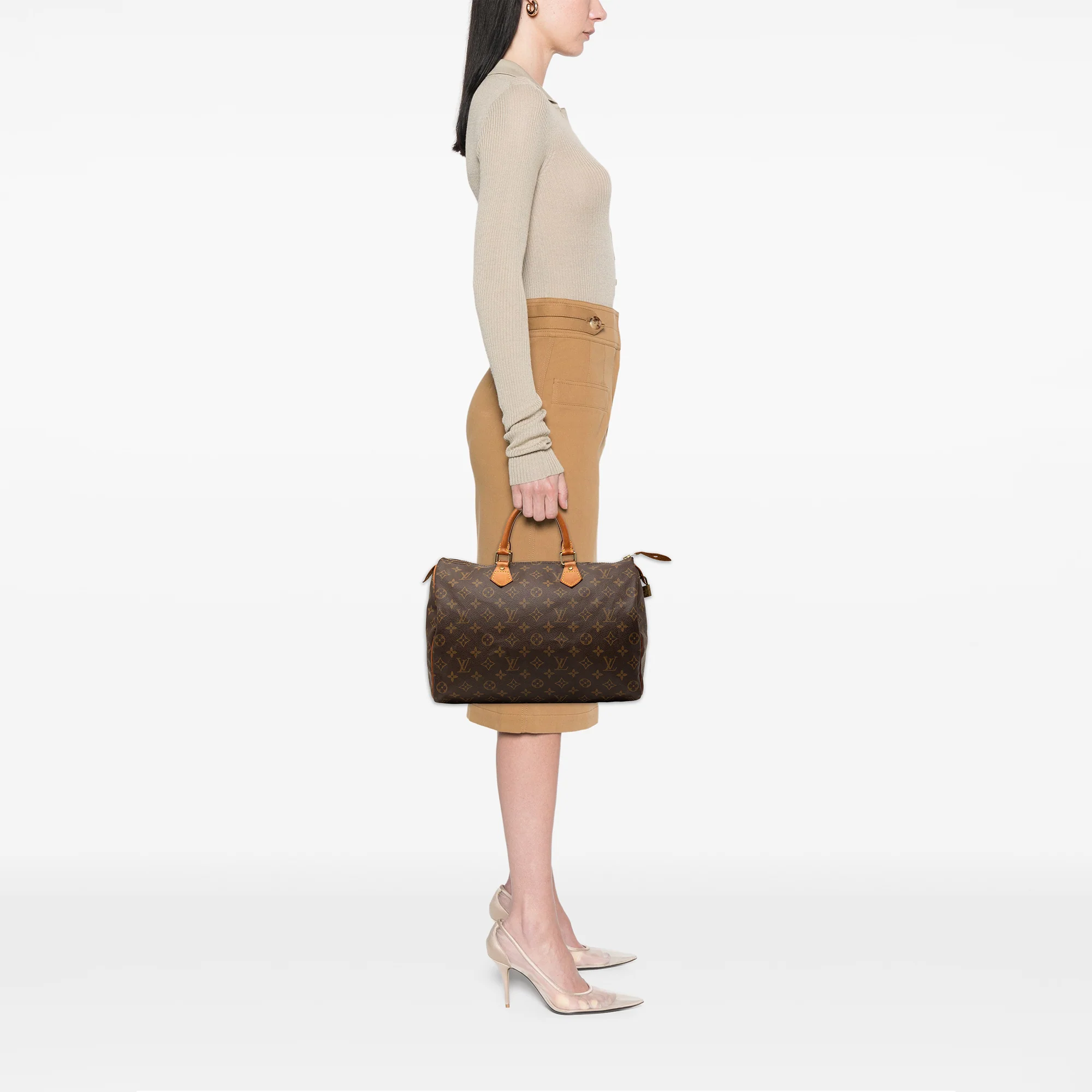 Speedy Handbag Monogram Canvas 35 - Image 7