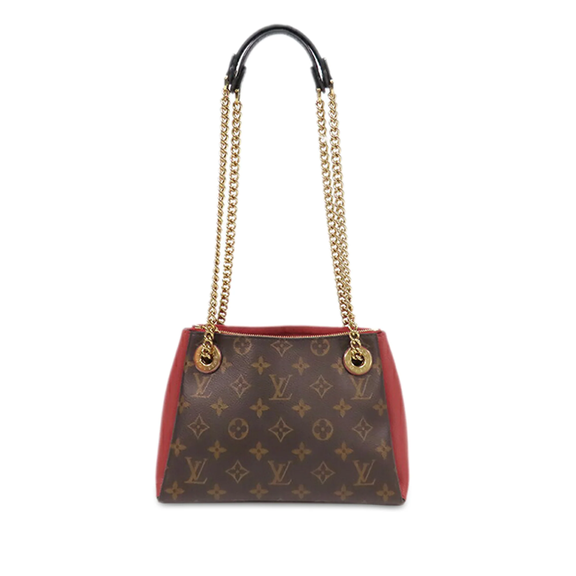 Surene Handbag Monogram Canvas with Leather BB