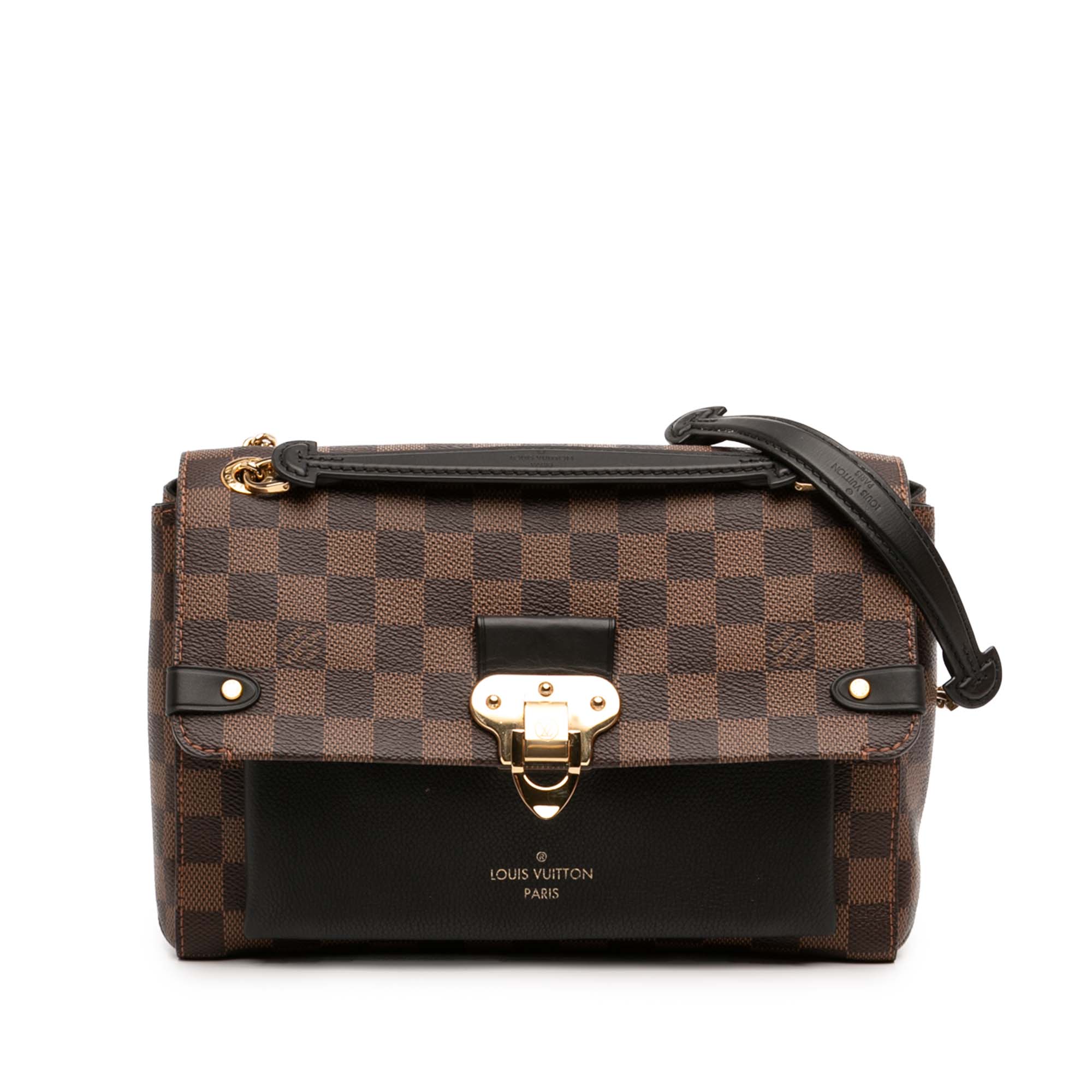 Vavin Handbag Damier with Leather PM