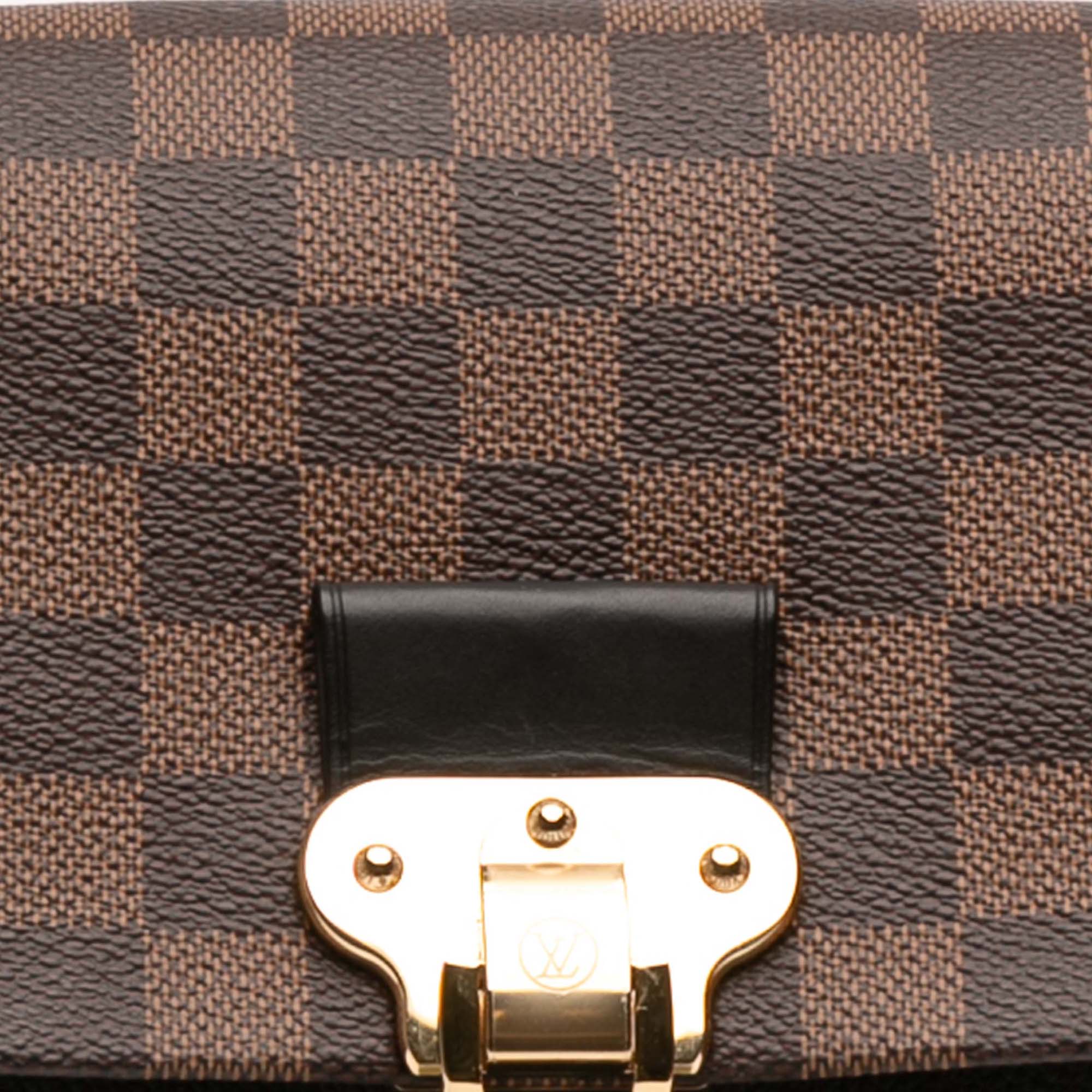 Vavin Handbag Damier with Leather PM - Image 6