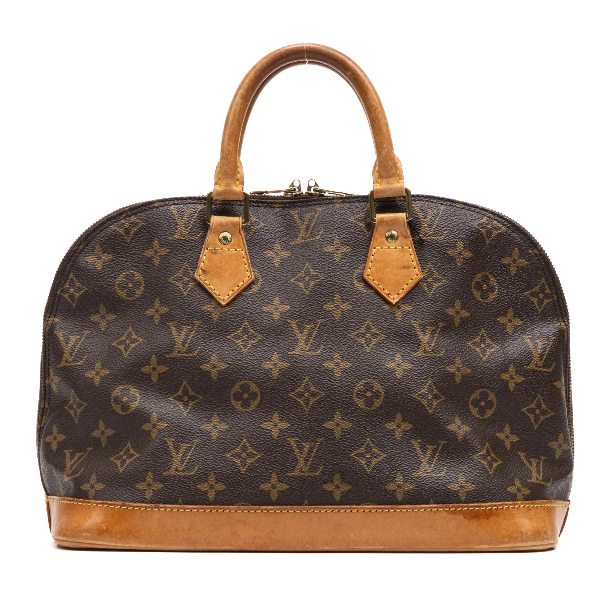 Vintage Alma Handbag Monogram Canvas PM