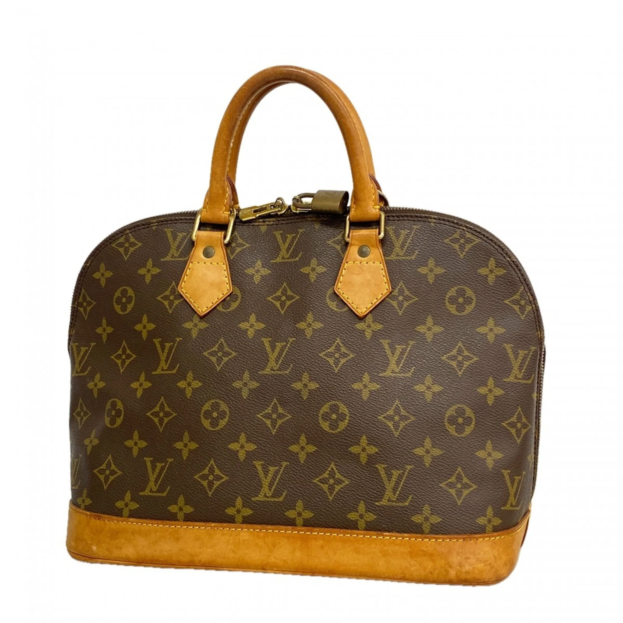 Vintage Alma Handbag Monogram Canvas PM