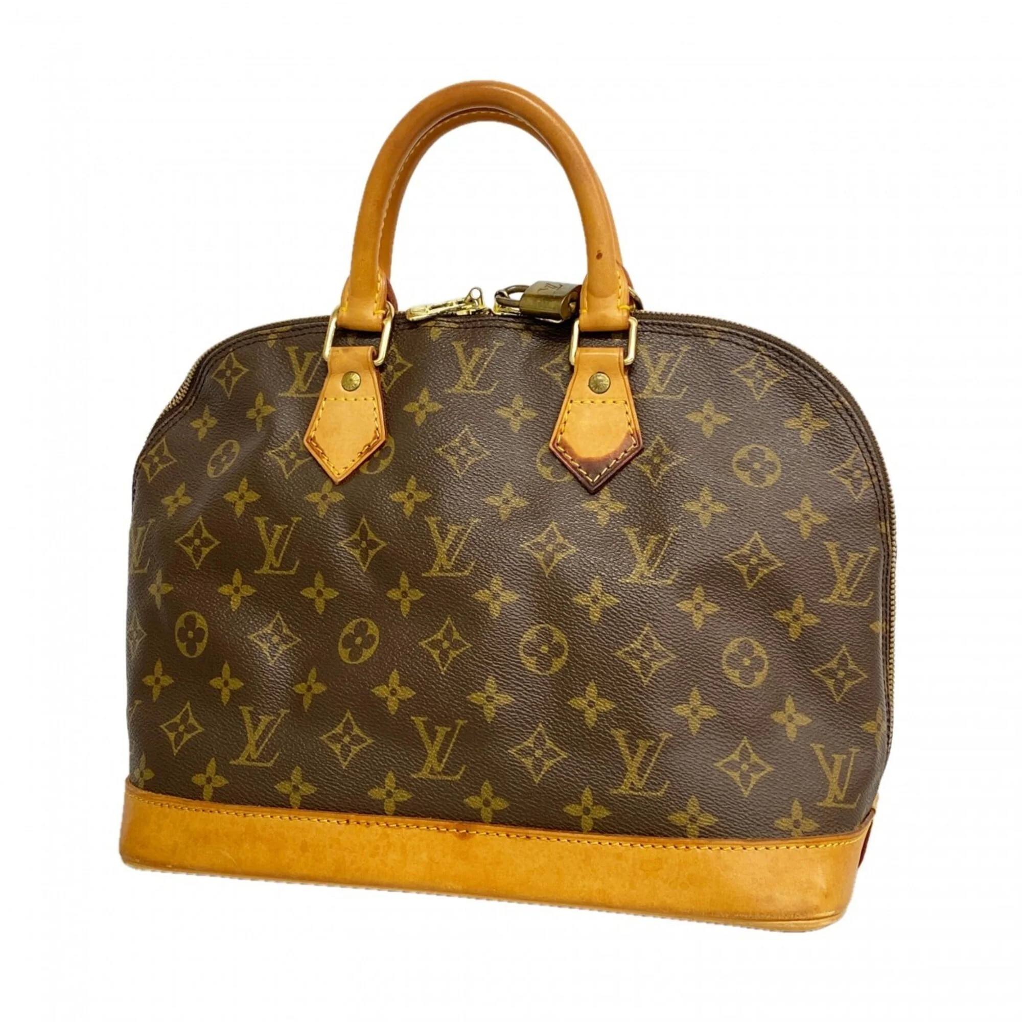 Vintage Alma Handbag Monogram Canvas PM
