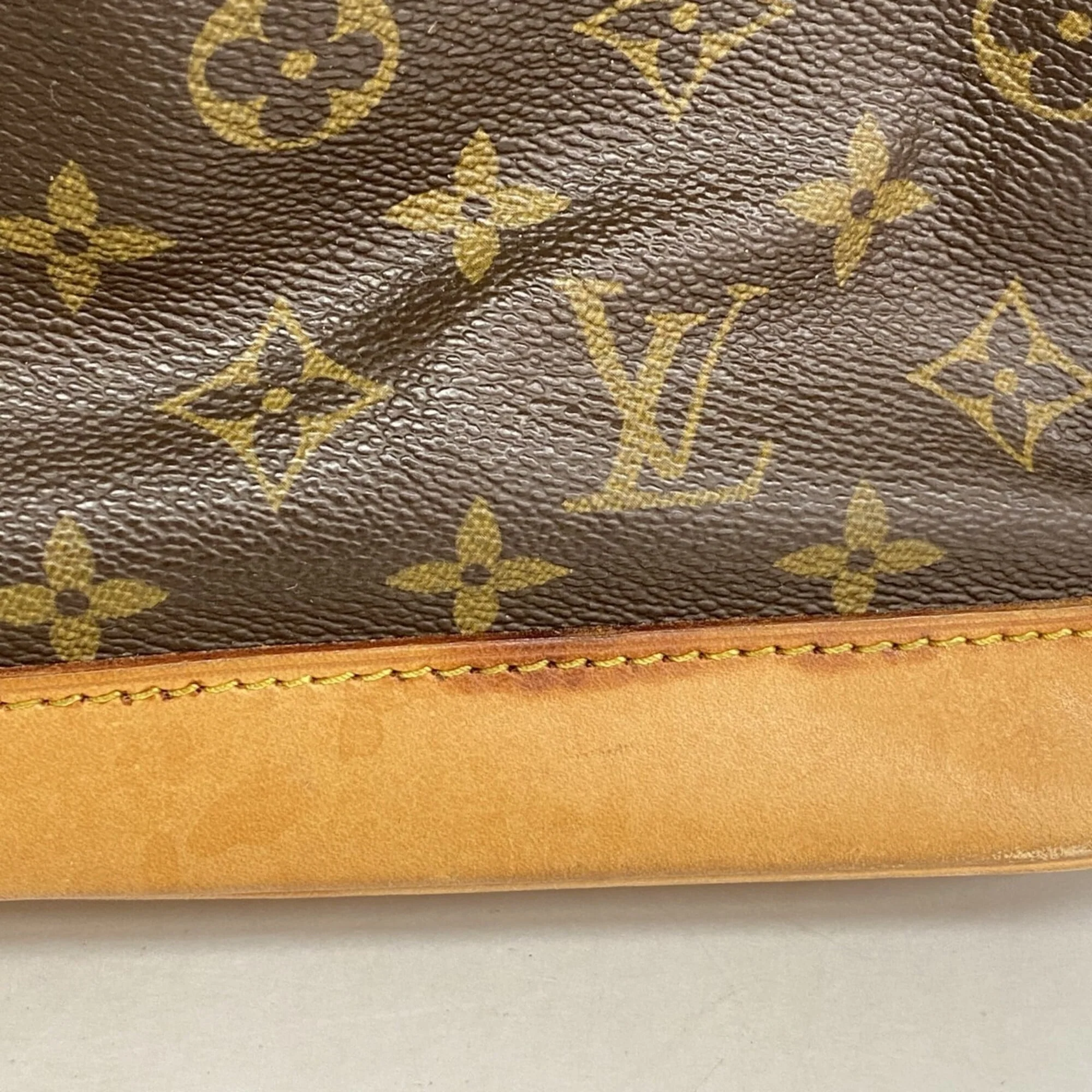 Vintage Alma Handbag Monogram Canvas PM - Image 7