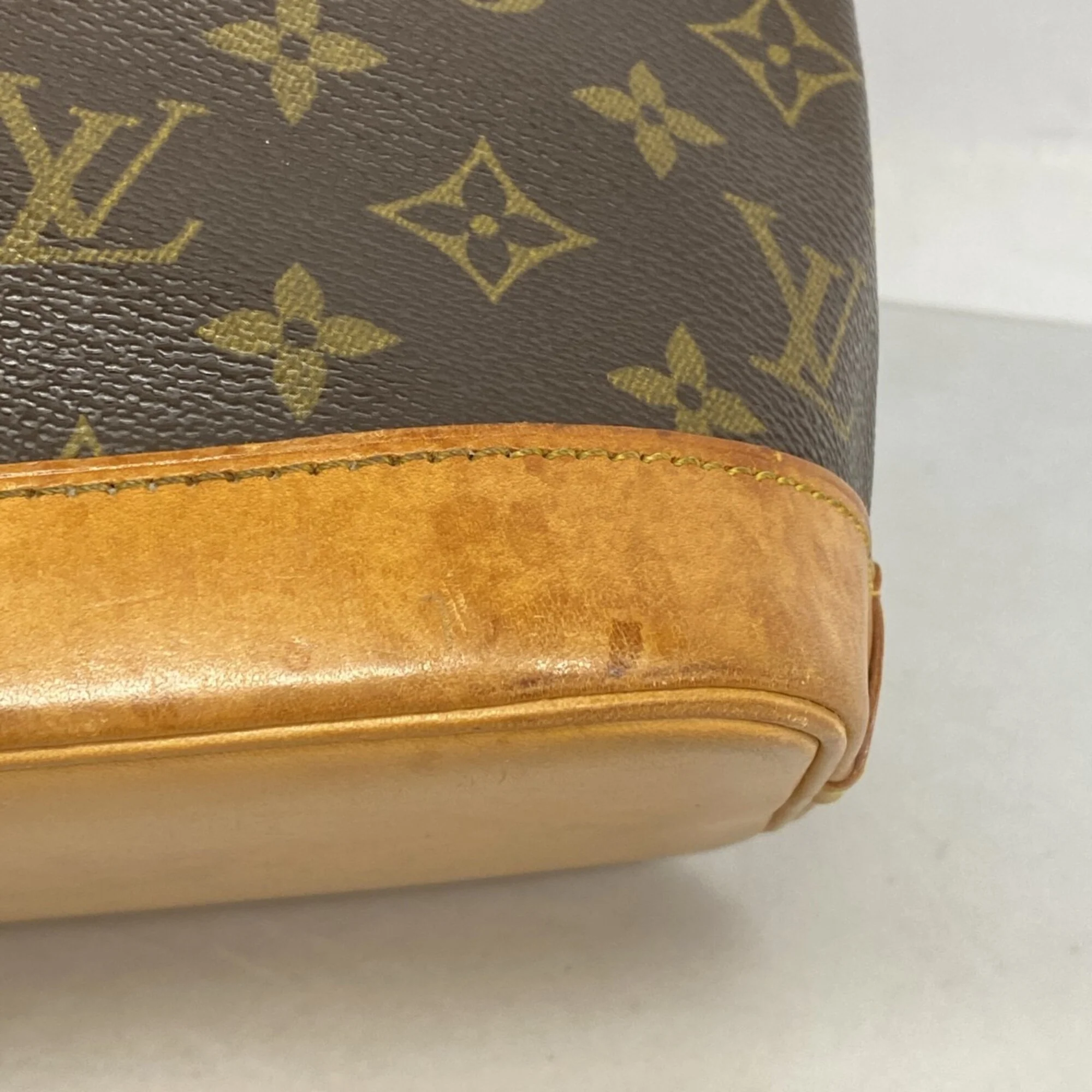 Vintage Alma Handbag Monogram Canvas PM - Image 6
