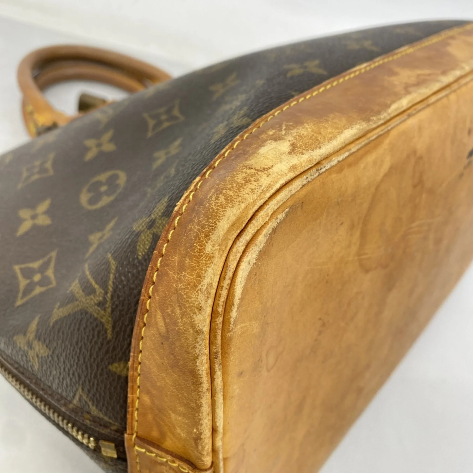 Vintage Alma Handbag Monogram Canvas PM - Image 6