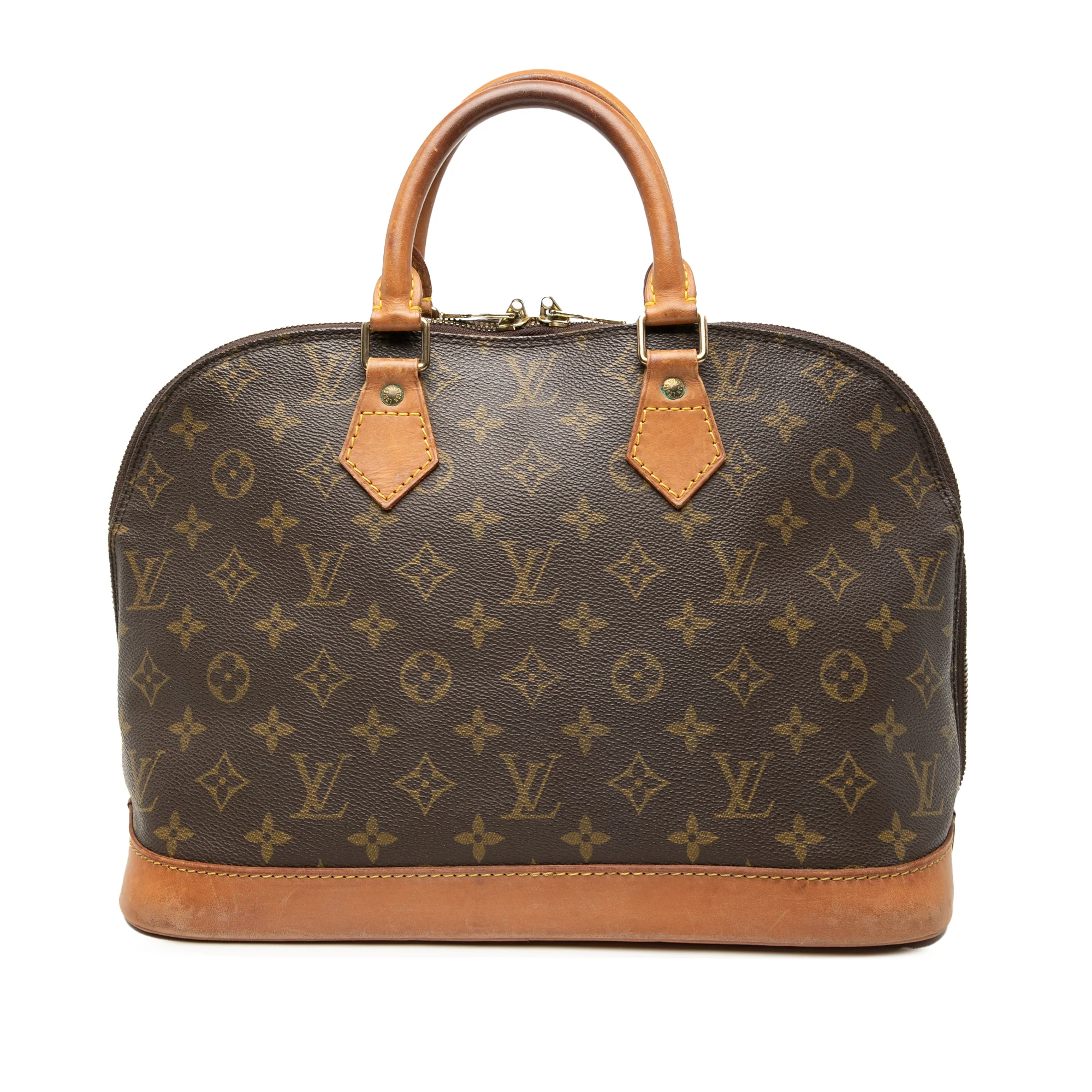 Vintage Alma Handbag Monogram Canvas PM