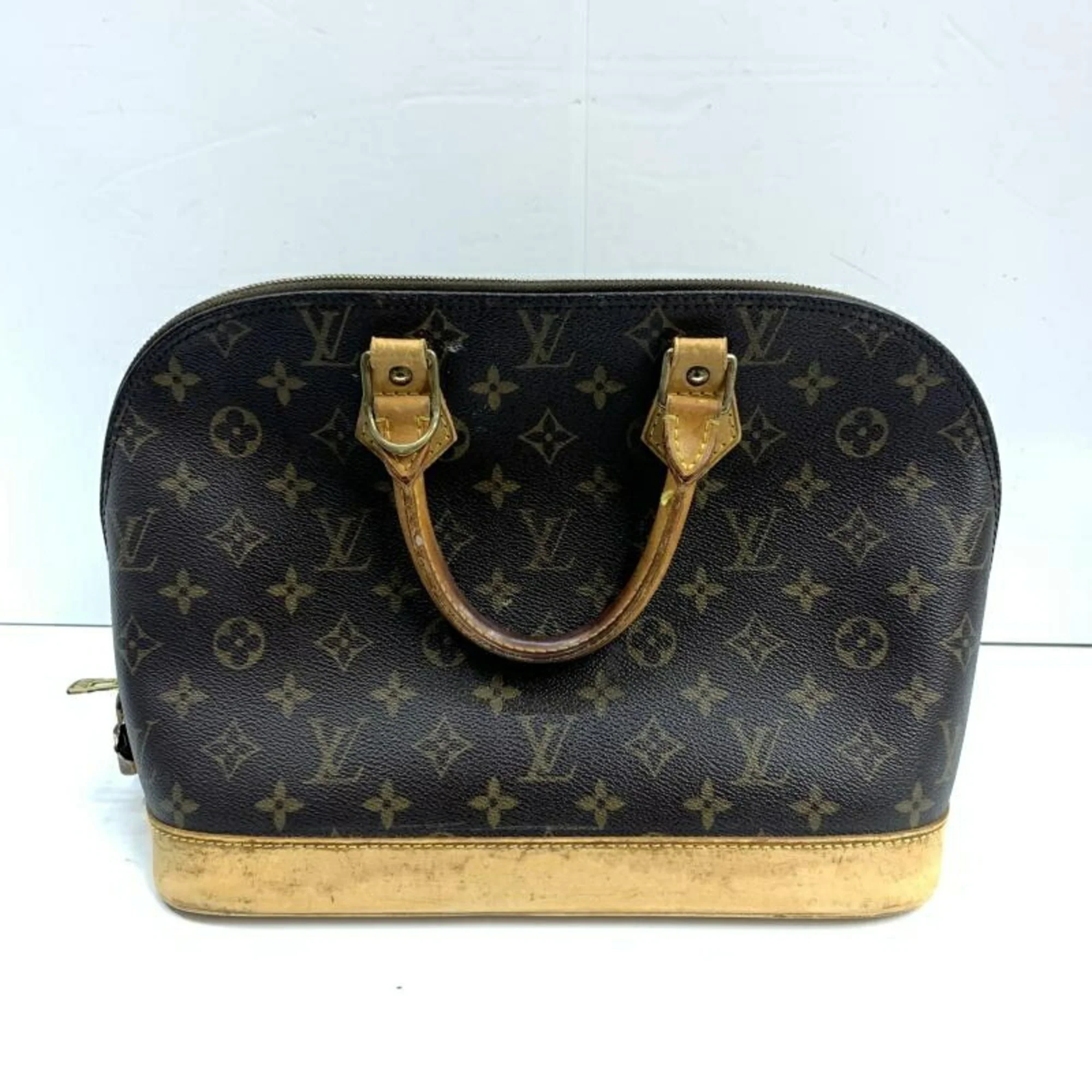 Vintage Alma Handbag Monogram Canvas PM - Image 2