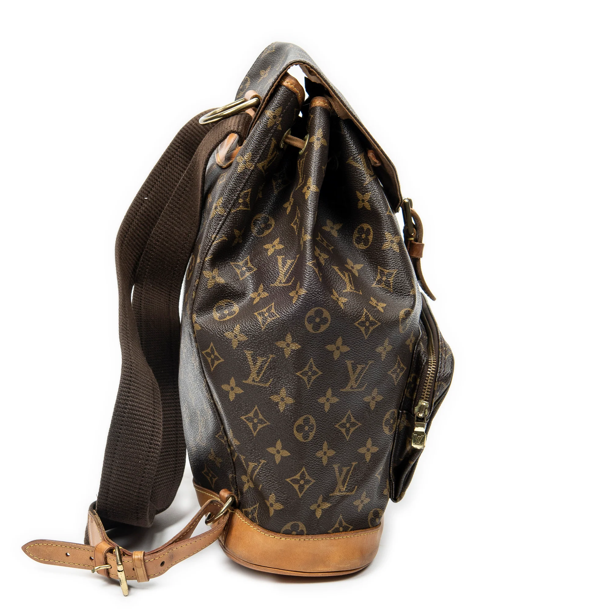 Vintage Montsouris Backpack Monogram Canvas GM - Image 4