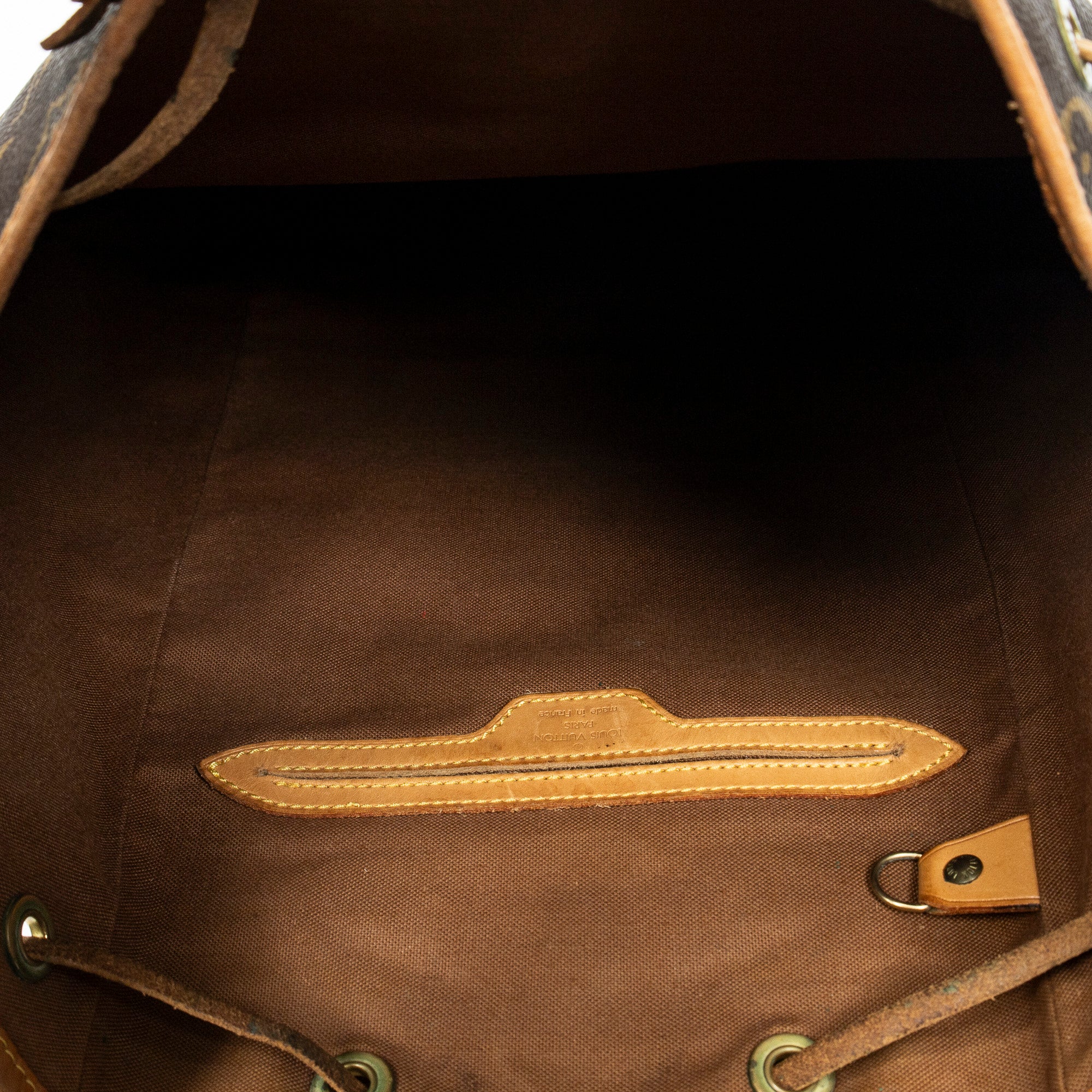 Vintage Montsouris Backpack Monogram Canvas GM - Image 9