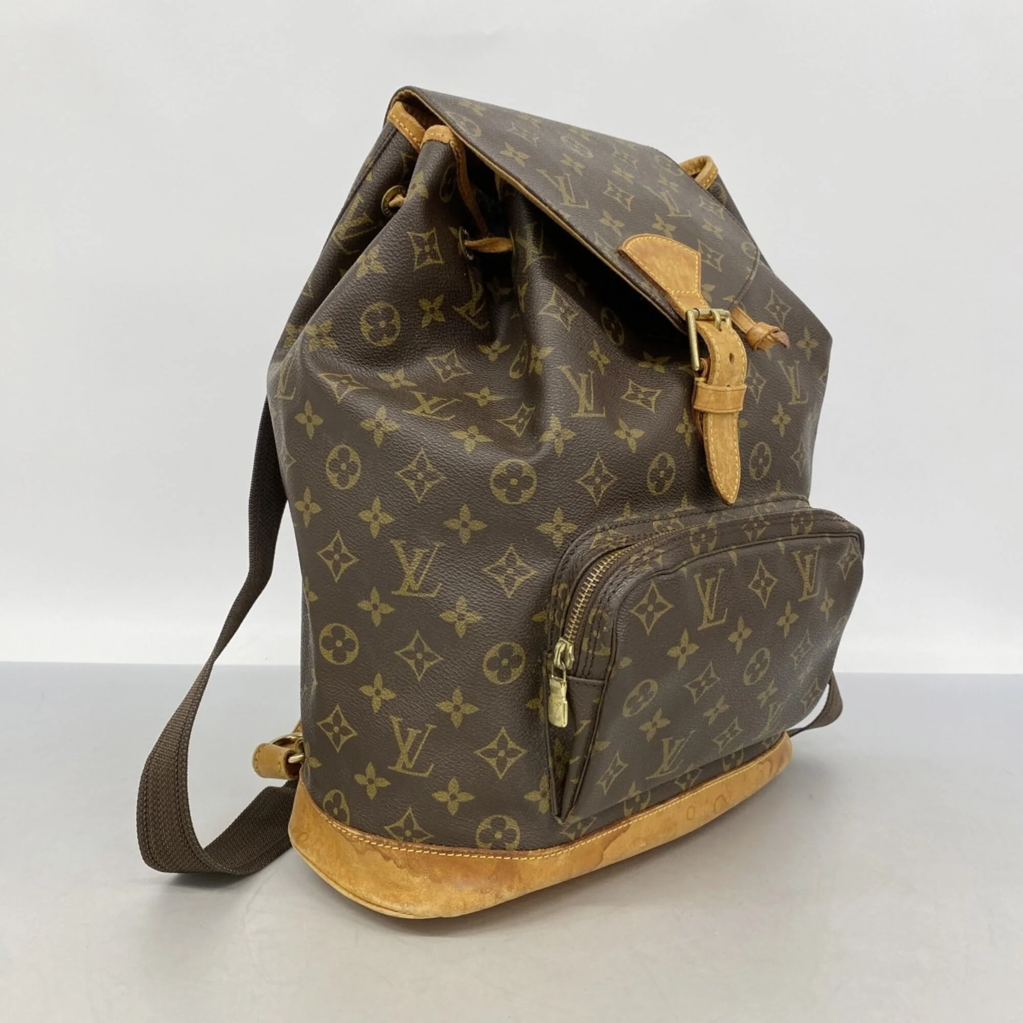 Vintage Montsouris Backpack Monogram Canvas GM - Image 2