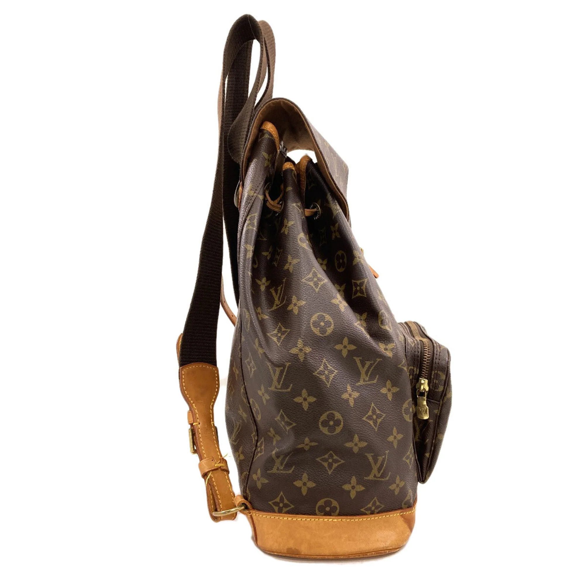 Vintage Montsouris Backpack Monogram Canvas GM - Image 3