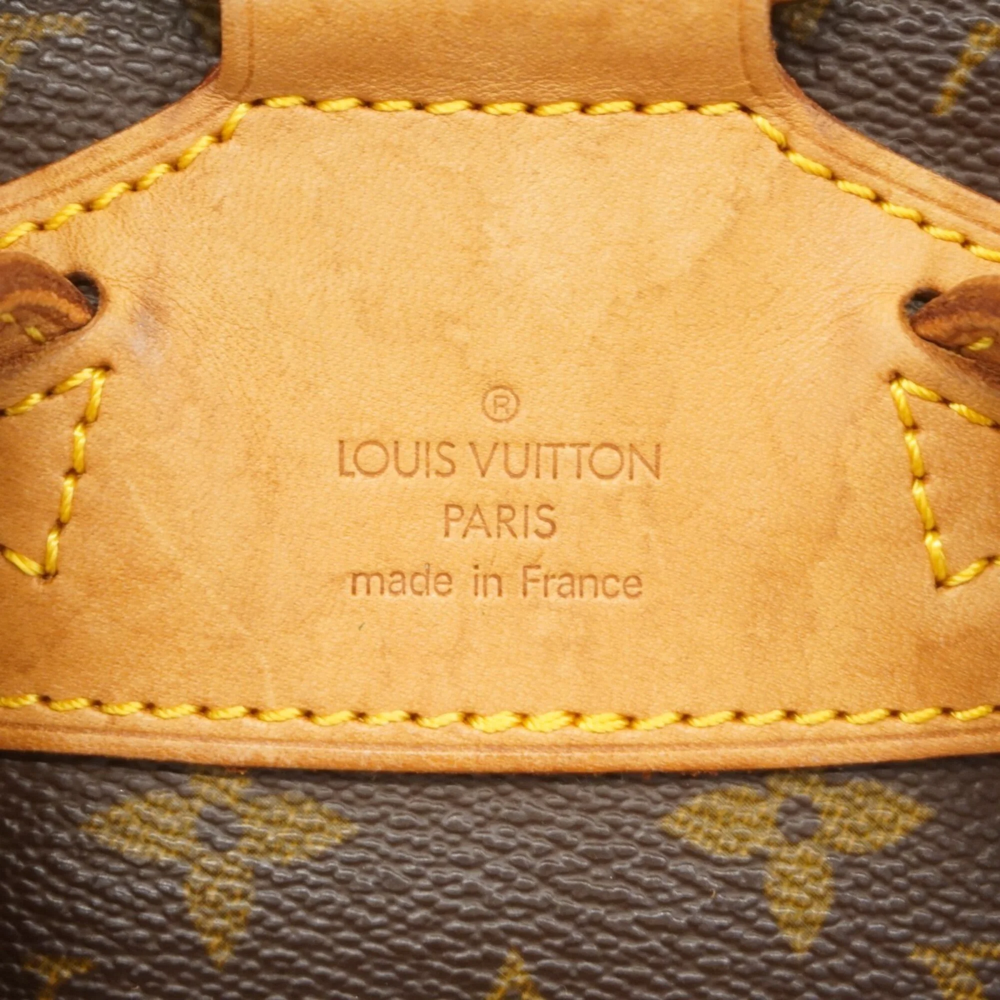 Vintage Montsouris Backpack Monogram Canvas MM - Image 5