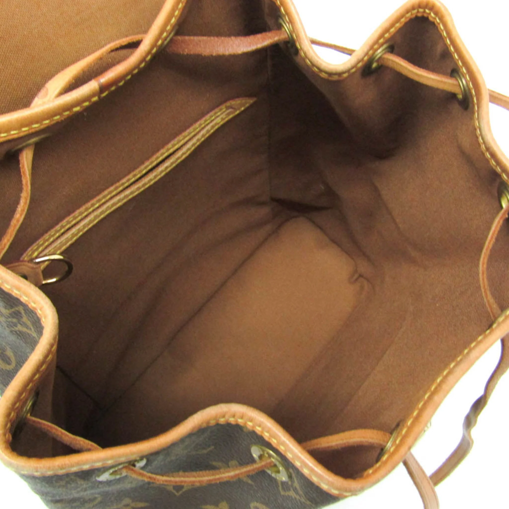Vintage Montsouris Backpack Monogram Canvas MM - Image 3