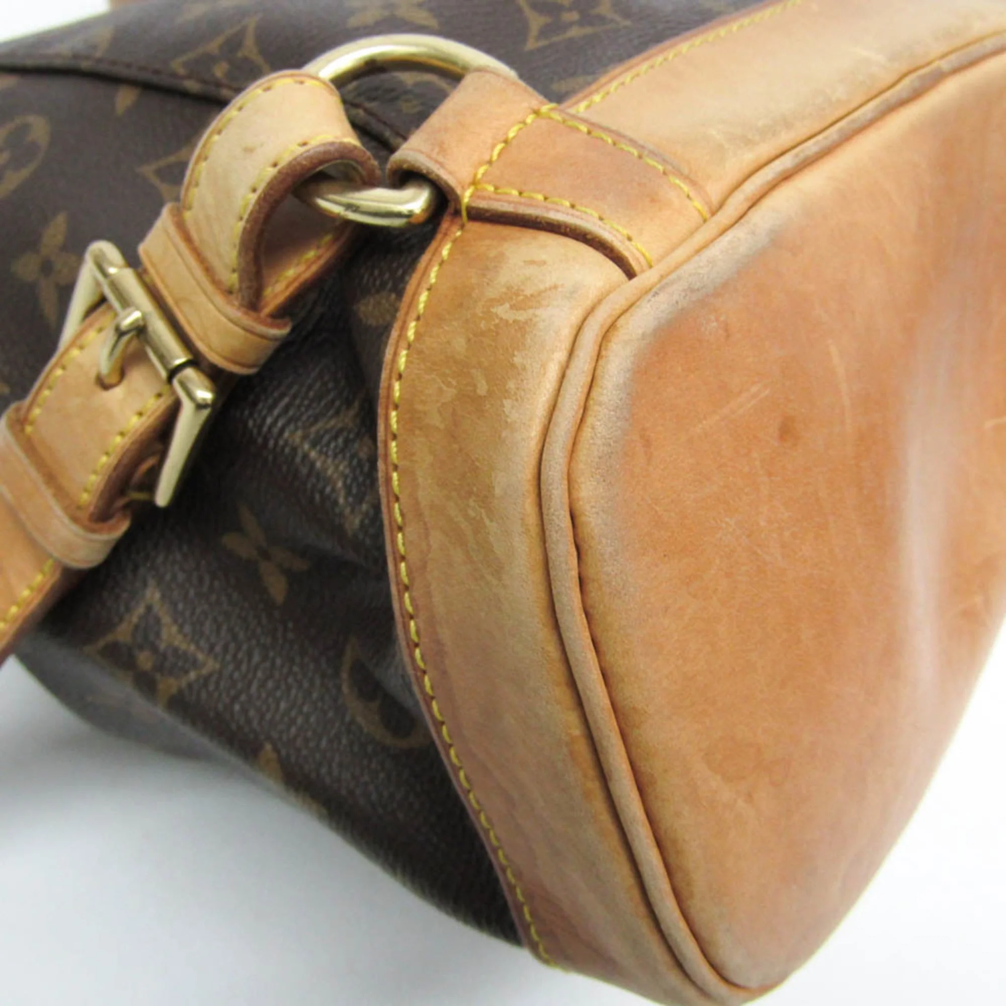 Vintage Montsouris Backpack Monogram Canvas MM - Image 5